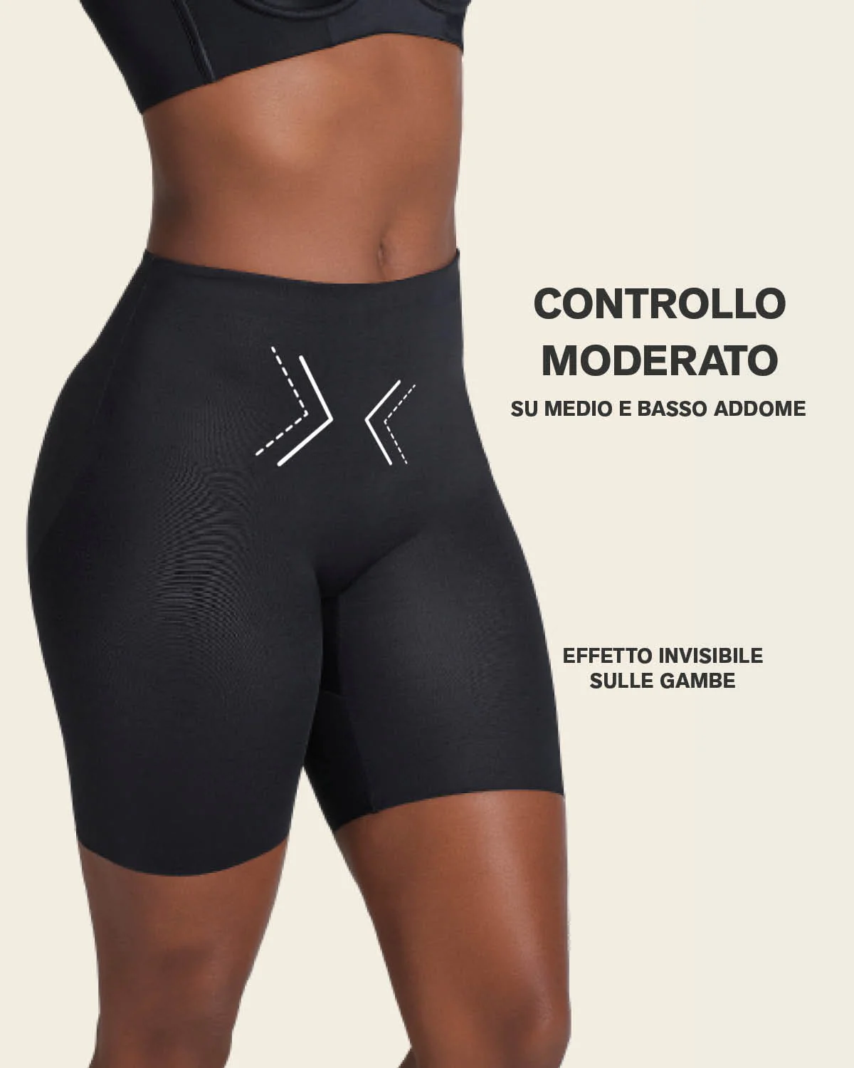 Braga short invisible moldeadora de abdomen efecto levanta glúteos - Image 10