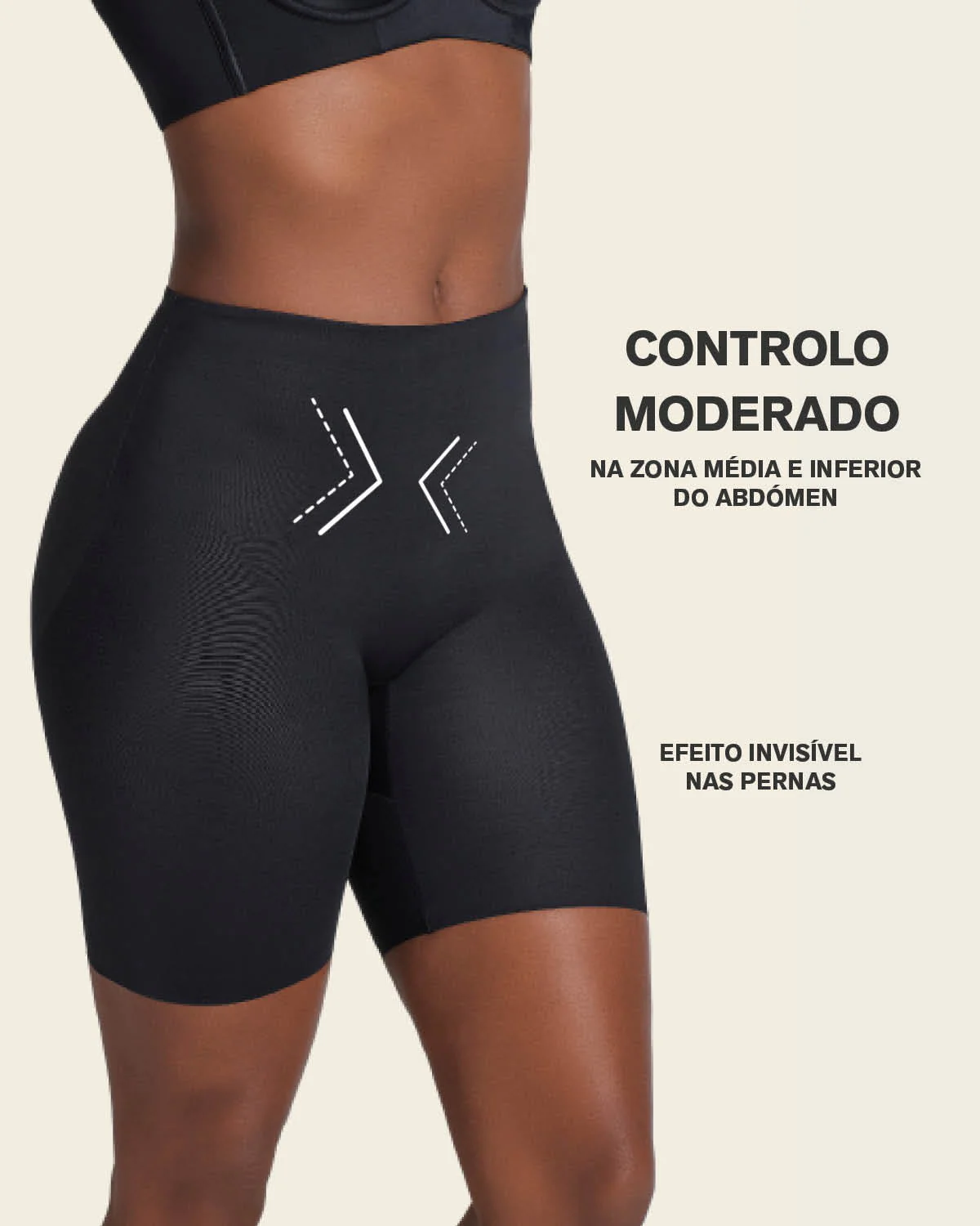 Braga short invisible moldeadora de abdomen efecto levanta glúteos - Image 16