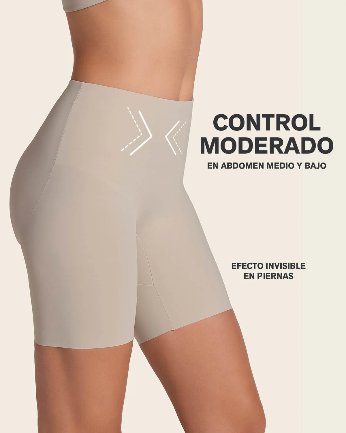 Braga short invisible moldeadora de abdomen efecto levanta glúteos - Image 21