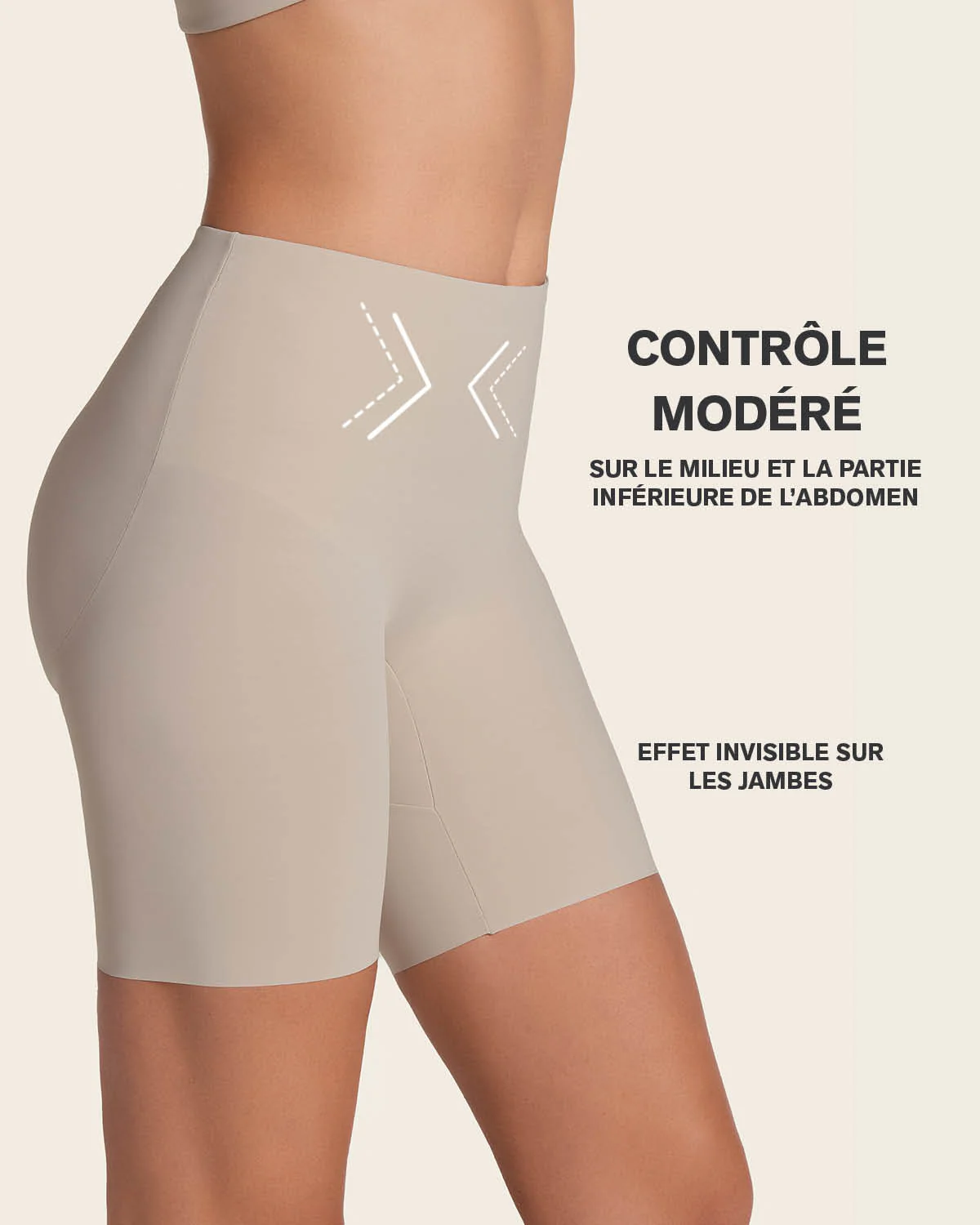 Braga short invisible moldeadora de abdomen efecto levanta glúteos - Image 29