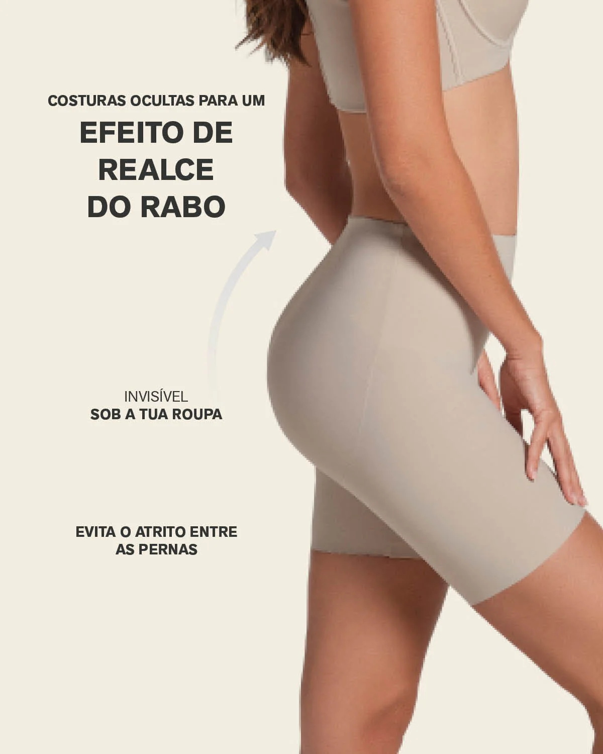 Braga short invisible moldeadora de abdomen efecto levanta glúteos - Image 30