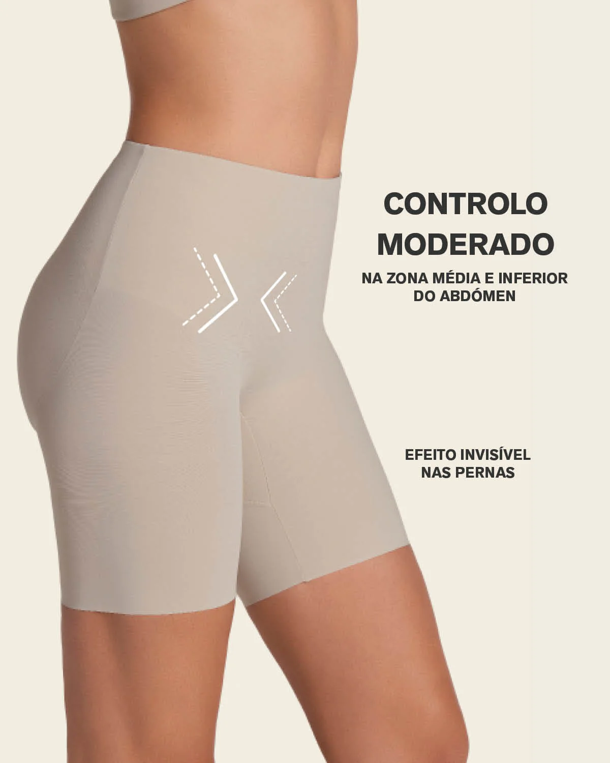 Braga short invisible moldeadora de abdomen efecto levanta glúteos - Image 31