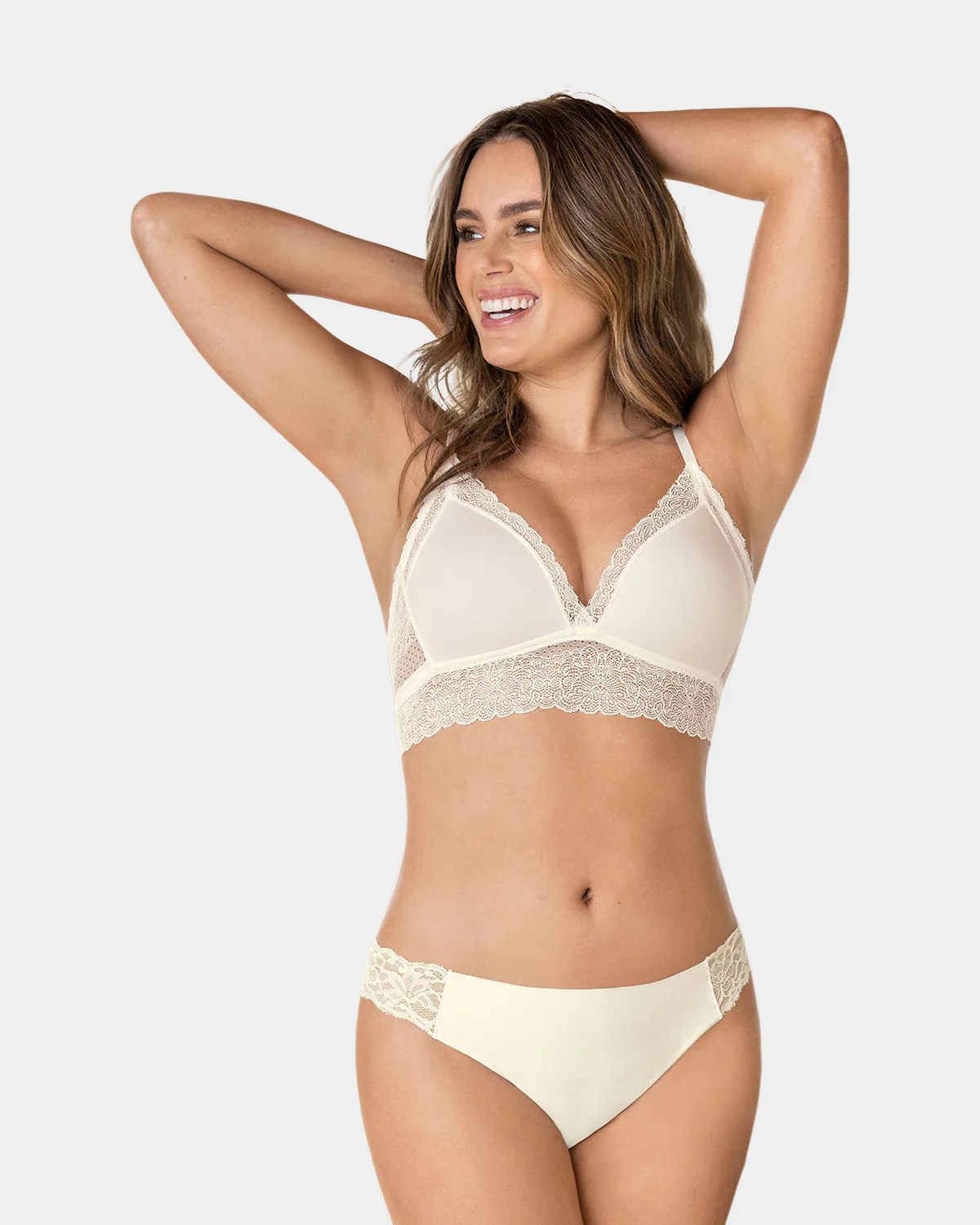 Bralette en encaje sexy y natural - Image 9