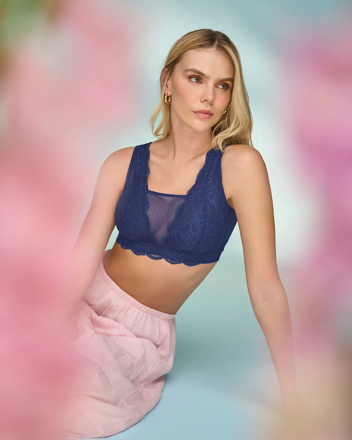 Bralette multiusos Sexy Siempre en encaje ideal para prótesis de mastectomía - Image 11