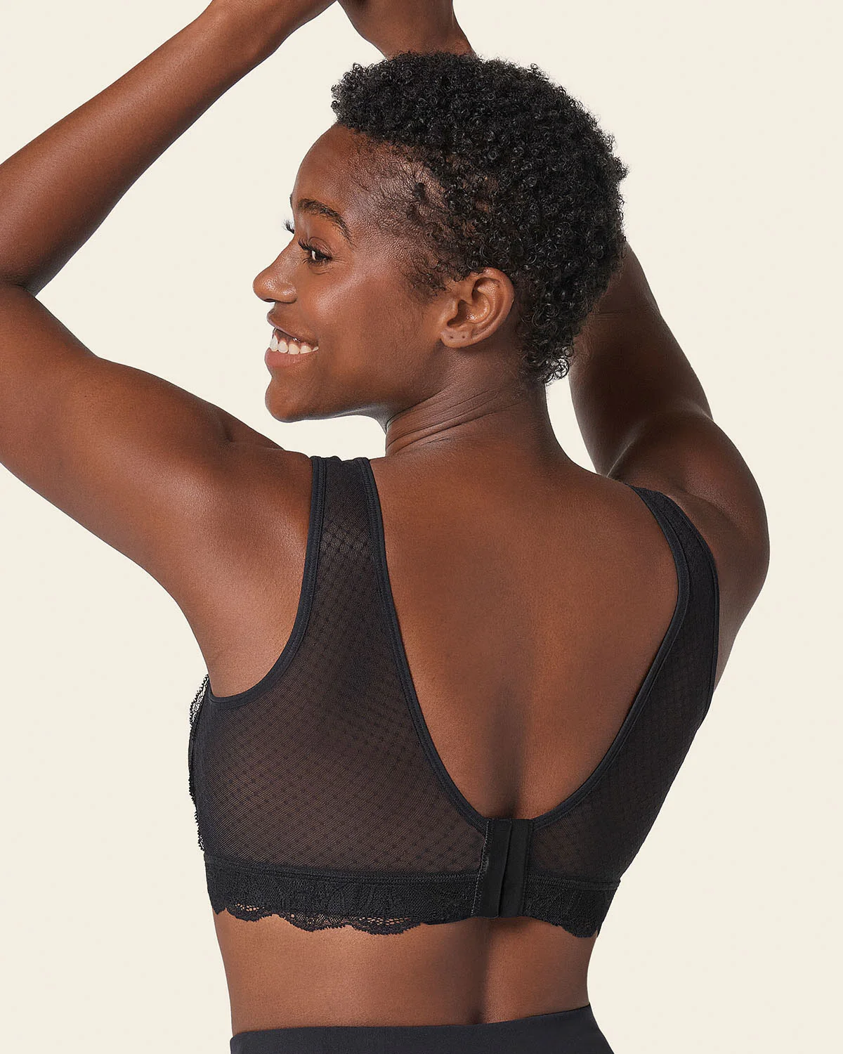Bralette multiusos Sexy Siempre en encaje ideal para prótesis de mastectomía - Image 7