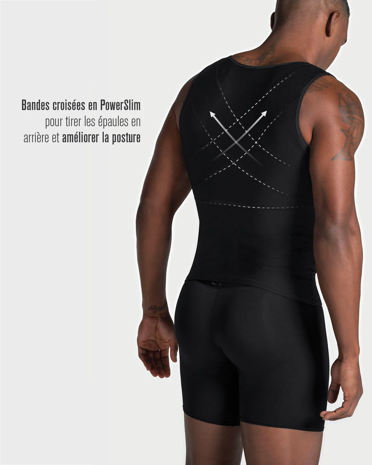 Chaleco masculino de compresión fuerte en PowerSlim - Image 18