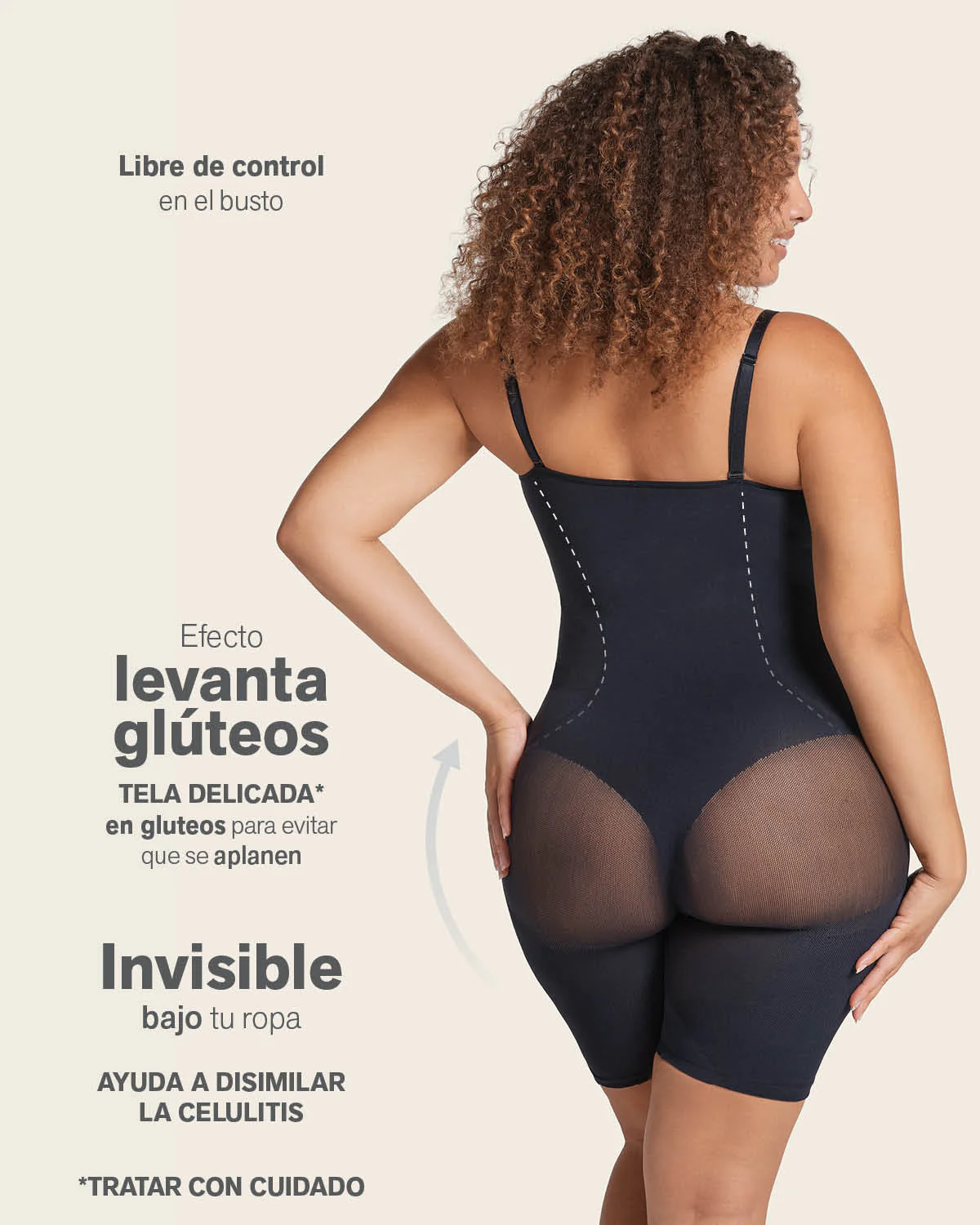 Faja body invisible moldeadora efecto levanta glúteos - Image 10