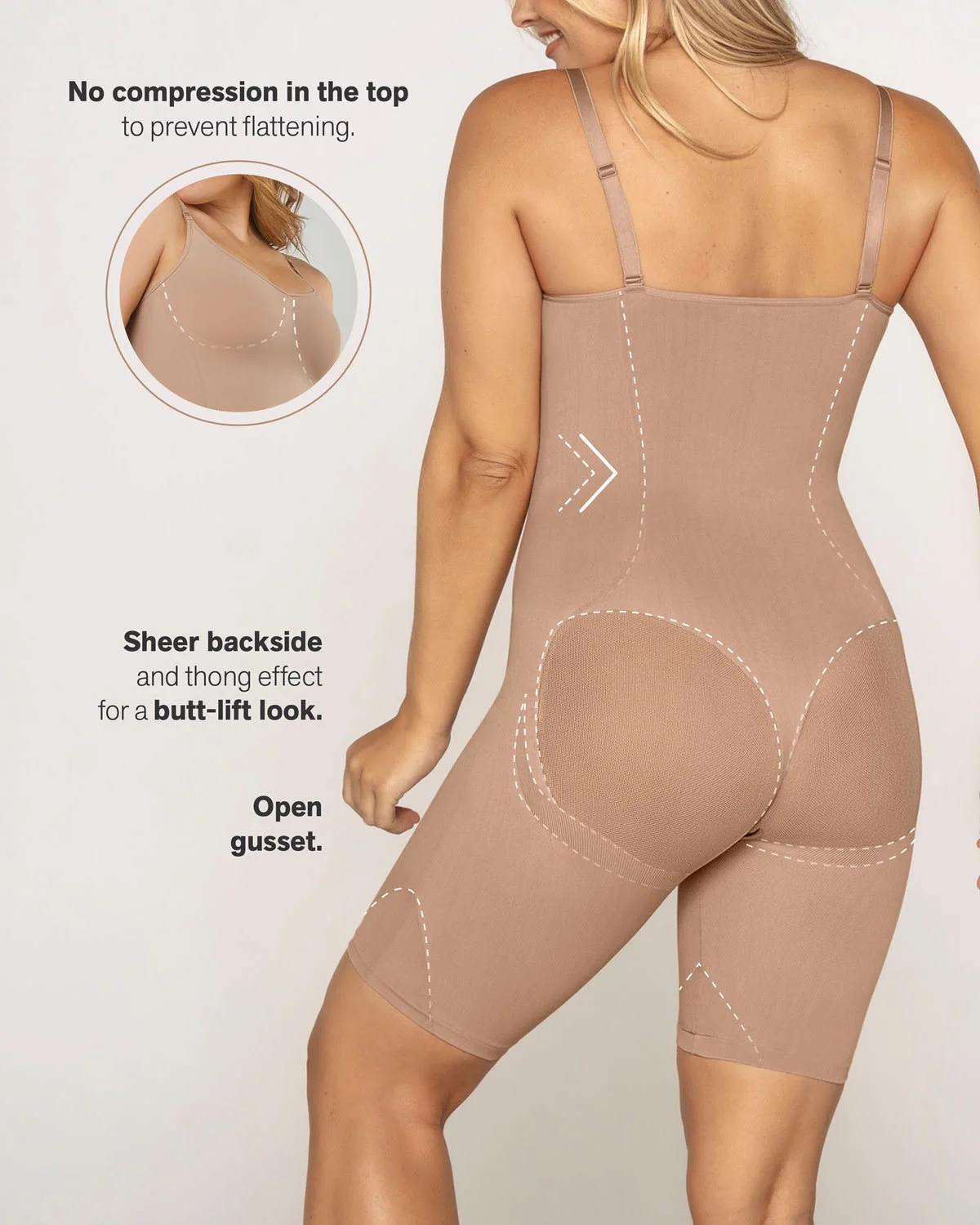 Faja body invisible moldeadora efecto levanta glúteos - Image 13