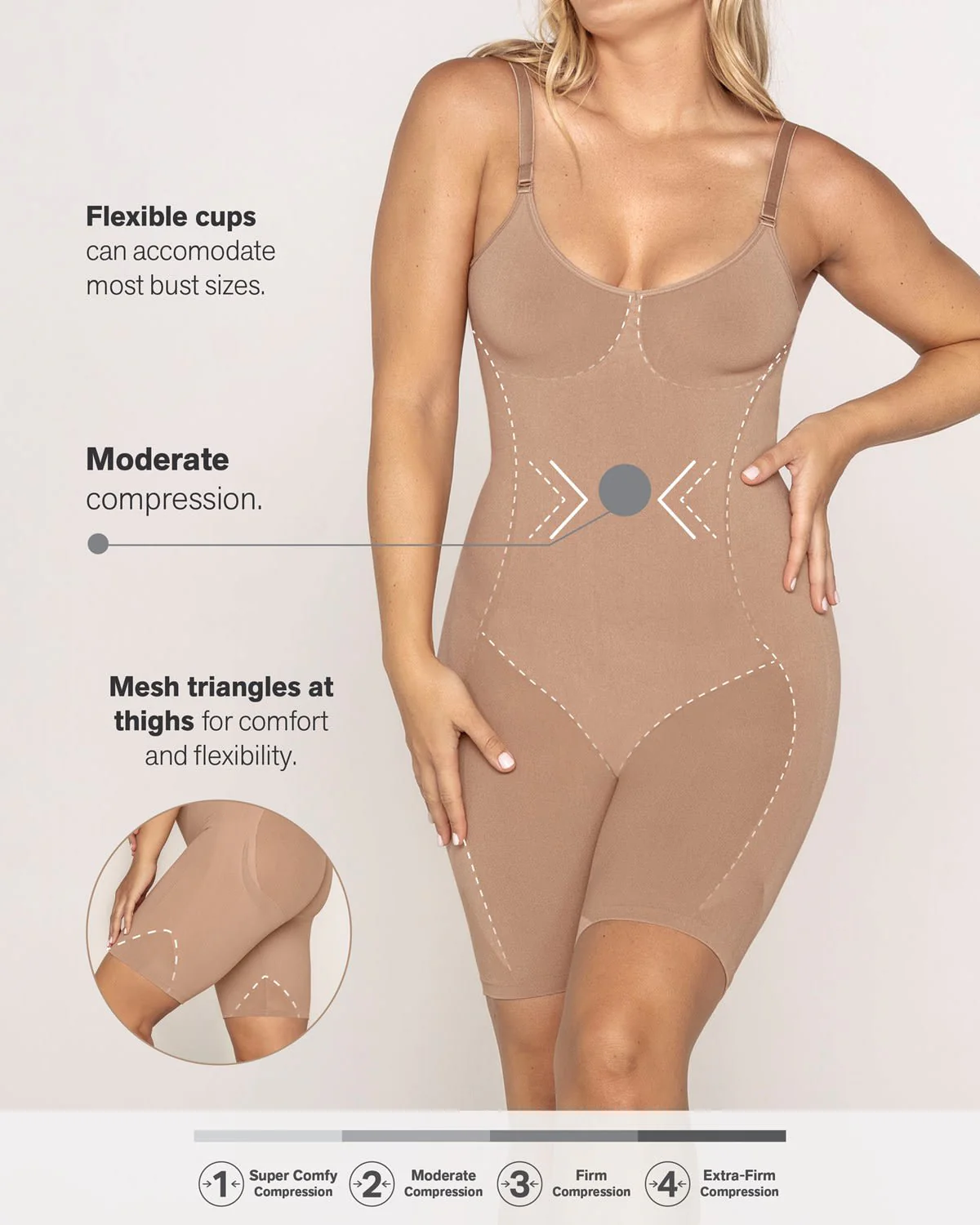 Faja body invisible moldeadora efecto levanta glúteos - Image 14