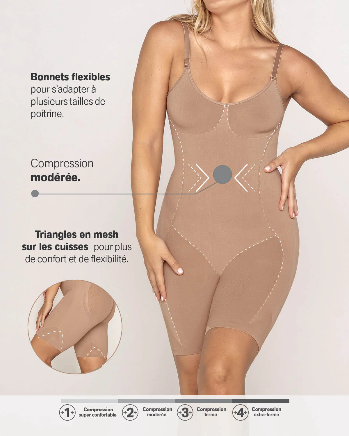 Faja body invisible moldeadora efecto levanta glúteos - Image 18