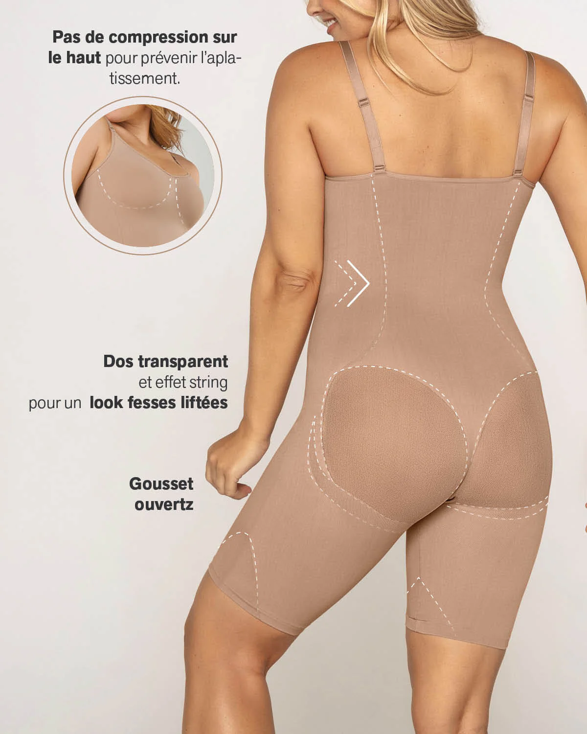 Faja body invisible moldeadora efecto levanta glúteos - Image 19
