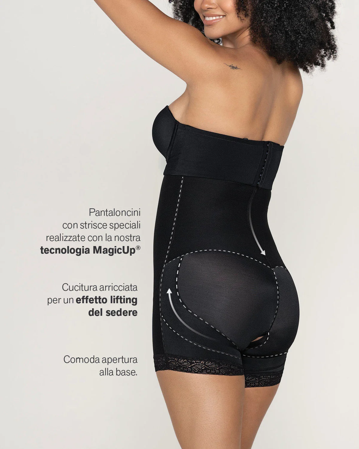 Braga faja tipo short moldeadora fuerte levanta glúteos - Image 18