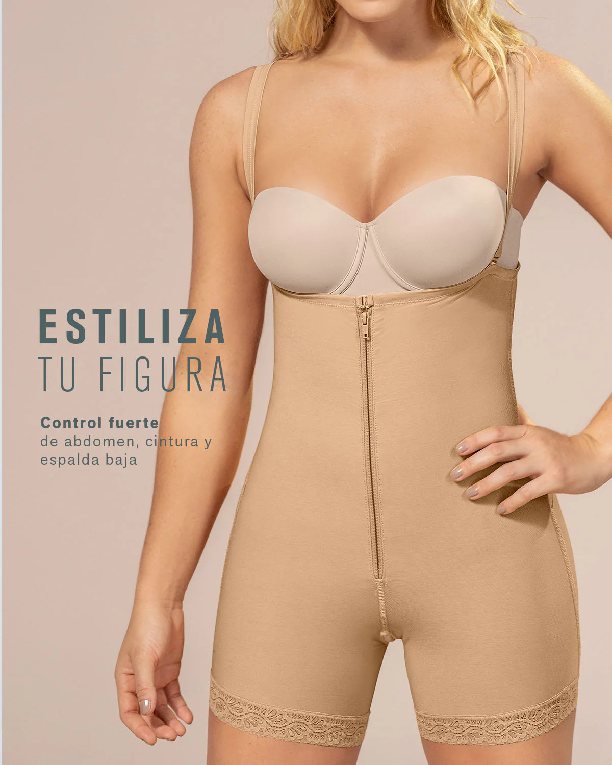 Braga faja tipo short moldeadora fuerte levanta glúteos - Image 7