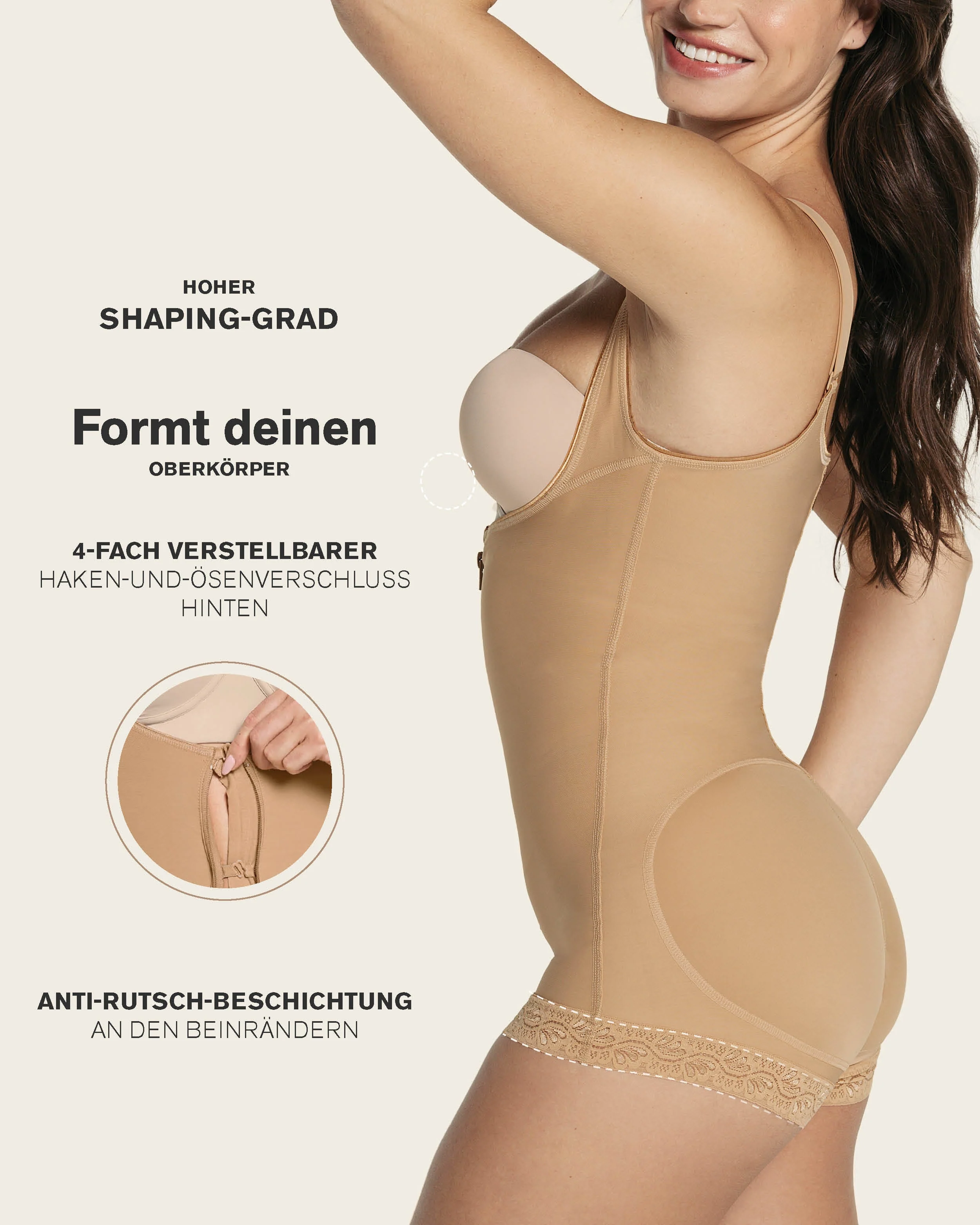 Faja estilo body moldeadora levanta glúteos - Image 10