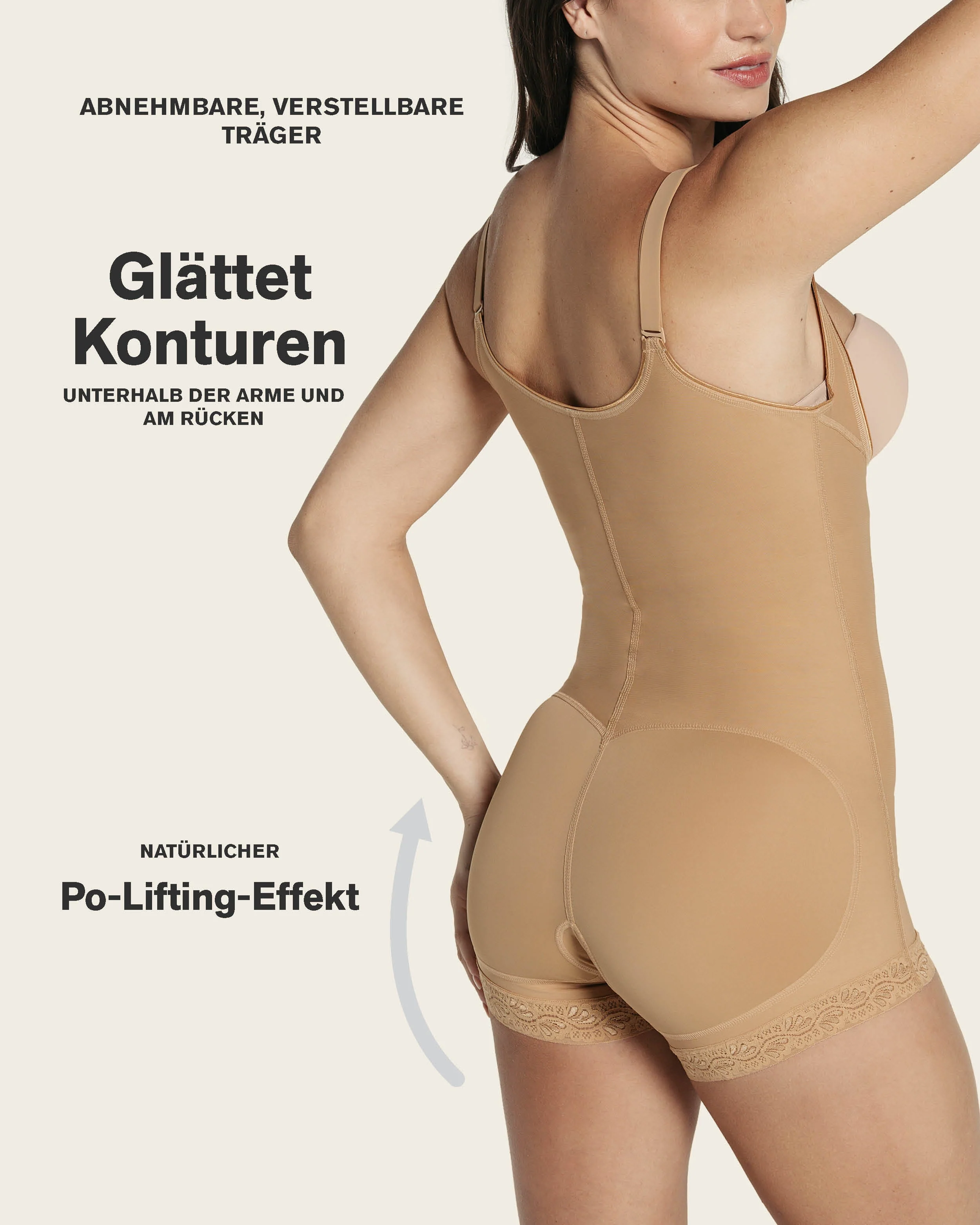 Faja estilo body moldeadora levanta glúteos - Image 11