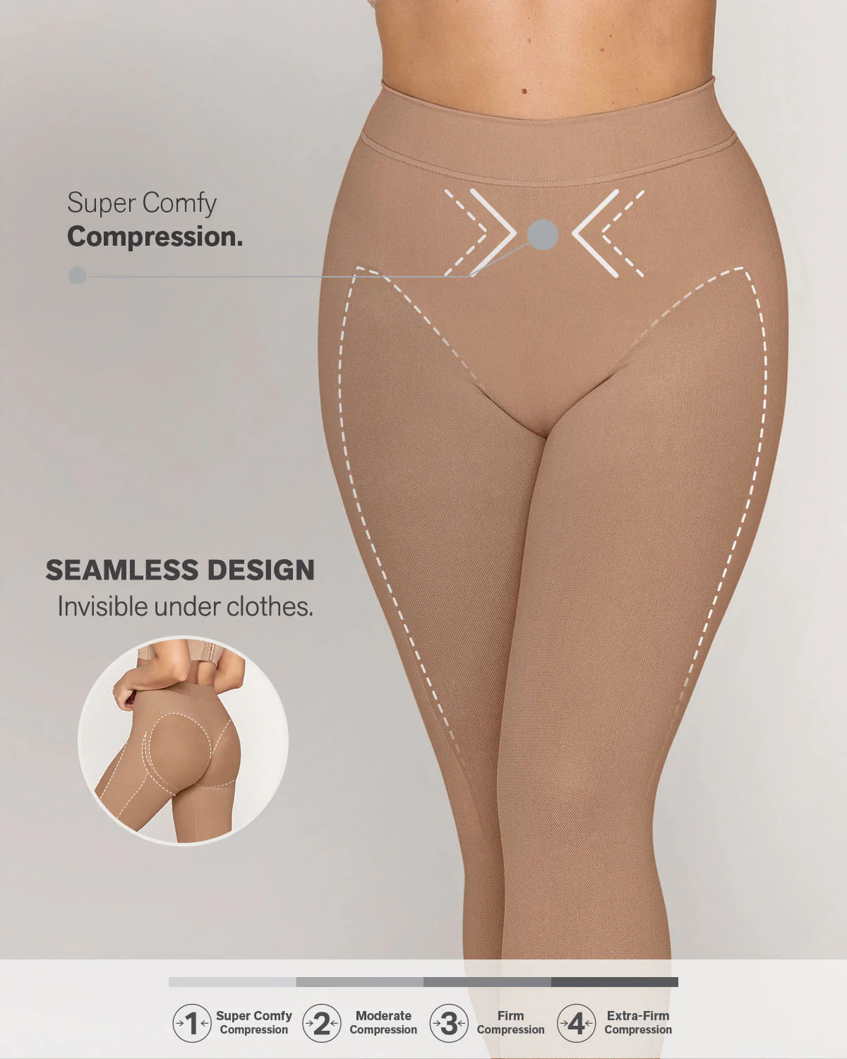 Faja pantalón capri invisible levanta glúteos - Image 12