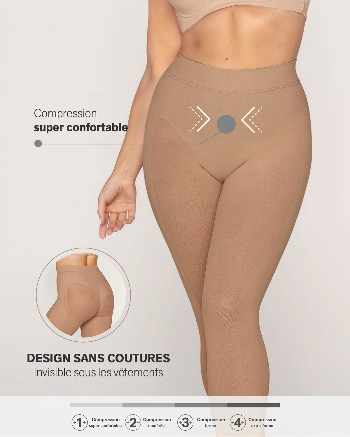 Faja pantalón capri invisible levanta glúteos - Image 16