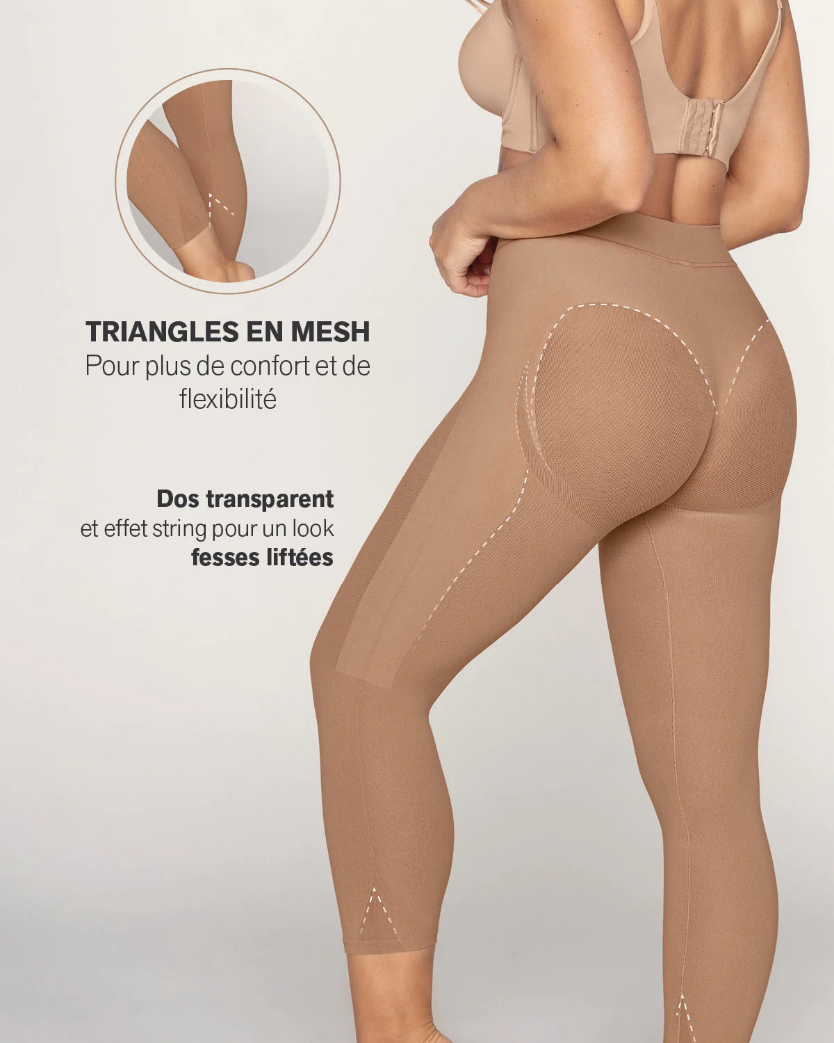 Faja pantalón capri invisible levanta glúteos - Image 17
