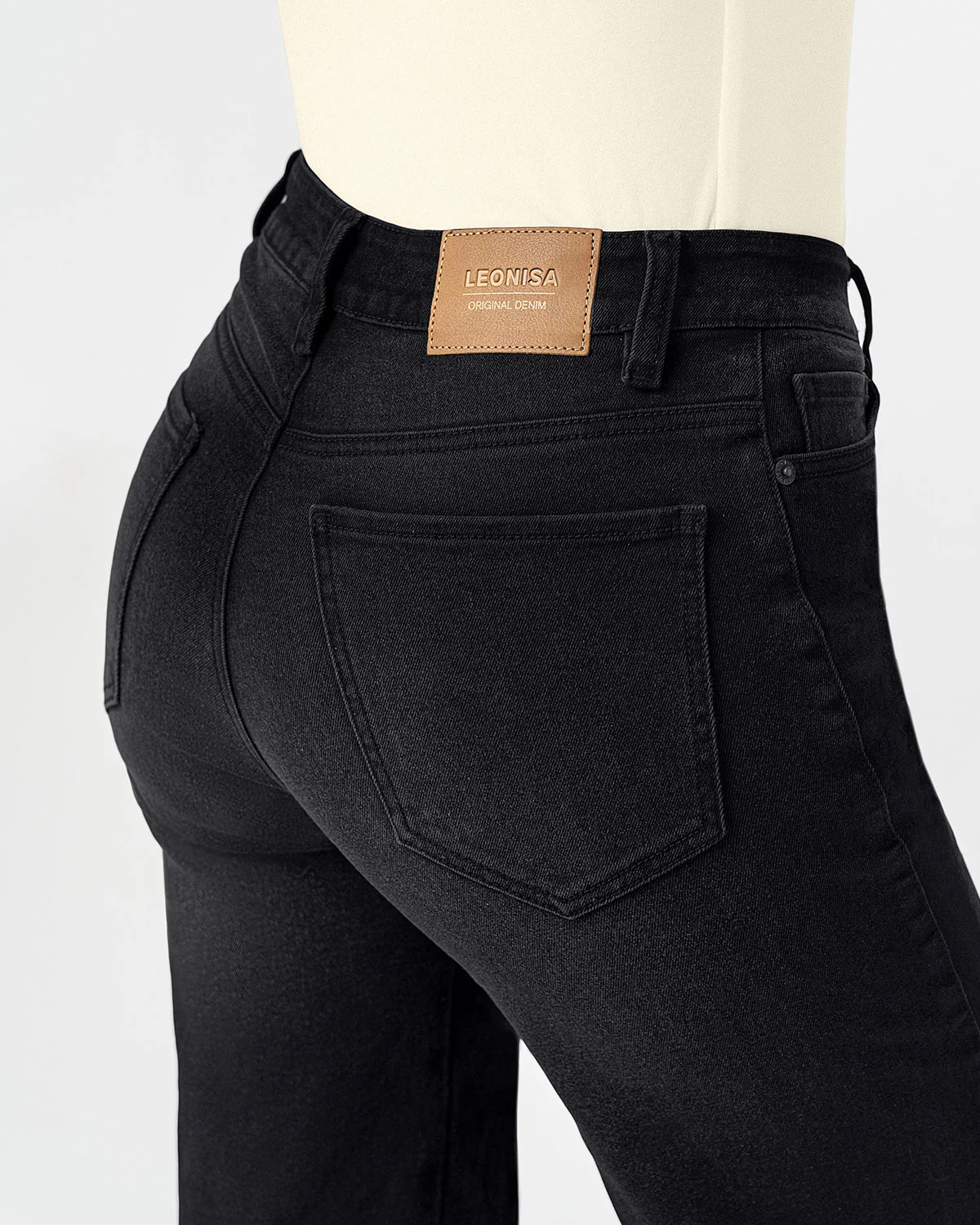 Jean bota ancha esencial para mujer - Image 18
