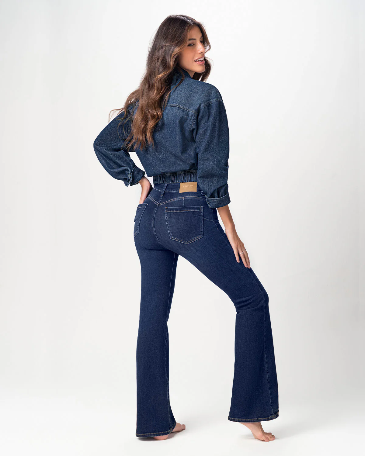Jean levanta glúteos bota flare - Image 6