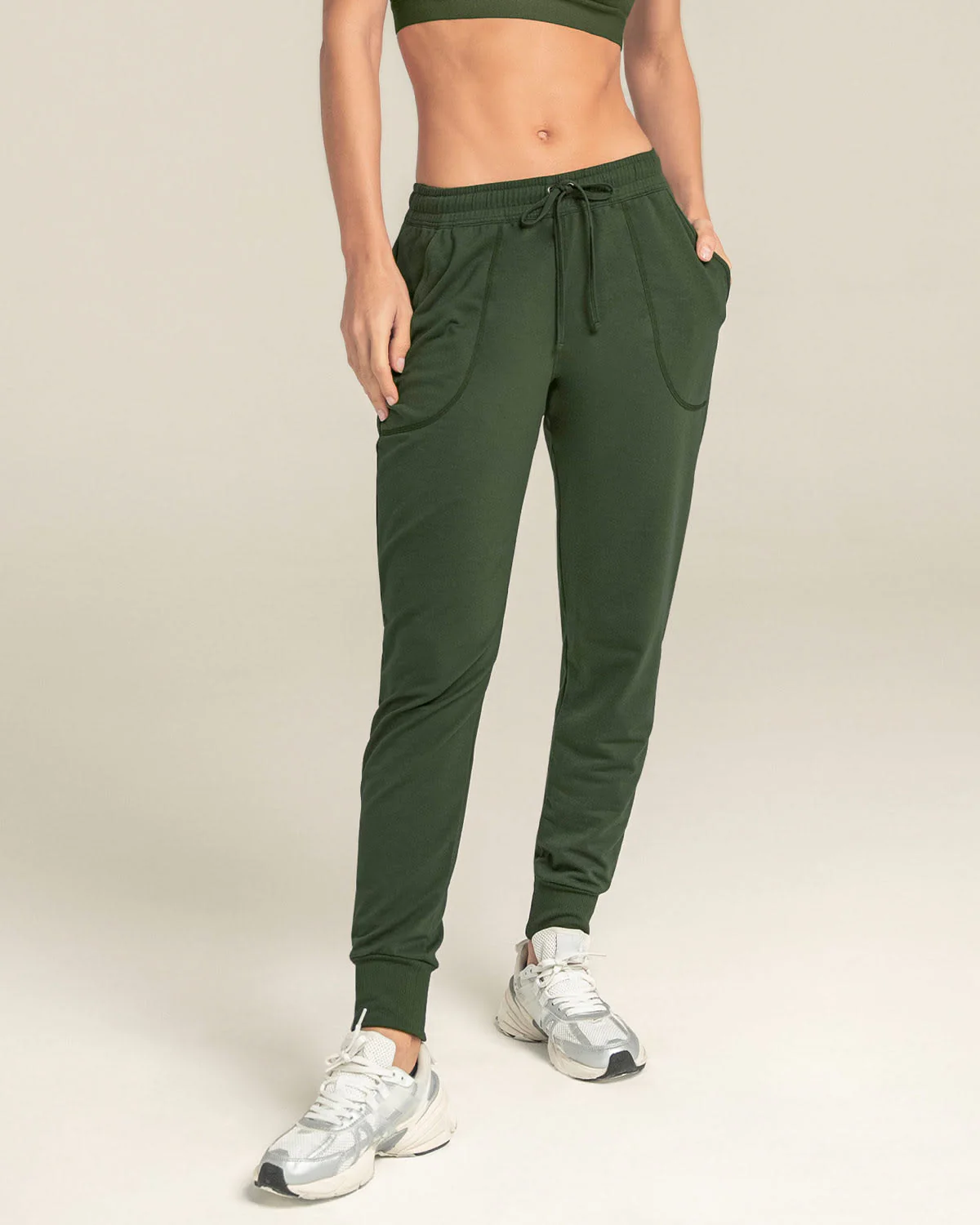 Jogger deportivo de silueta amplia con bolsillos - Image 16