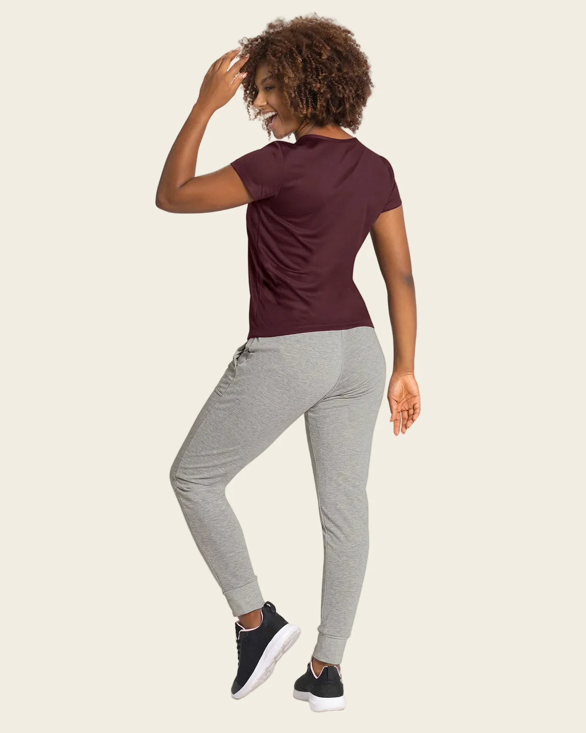 Jogger deportivo de silueta amplia con bolsillos - Image 3
