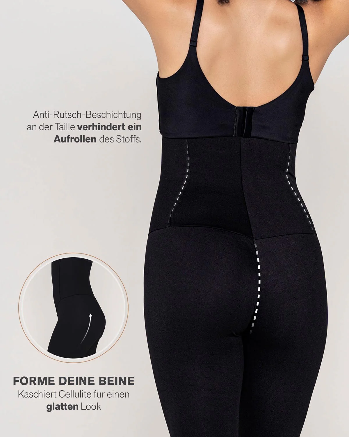 Legging de talle alto moldeador en abdomen y piernas - Image 11