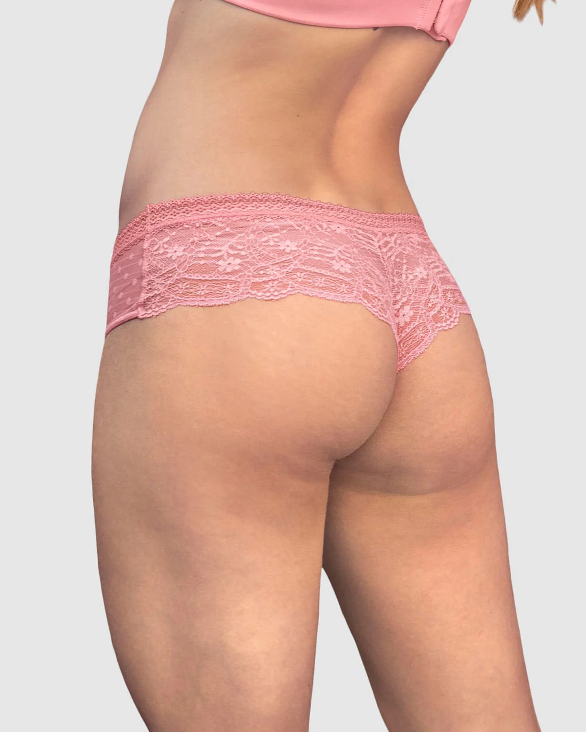 Paquete de 2 Braguitas Tipo Culotte en Encaje y Blonda - Image 43