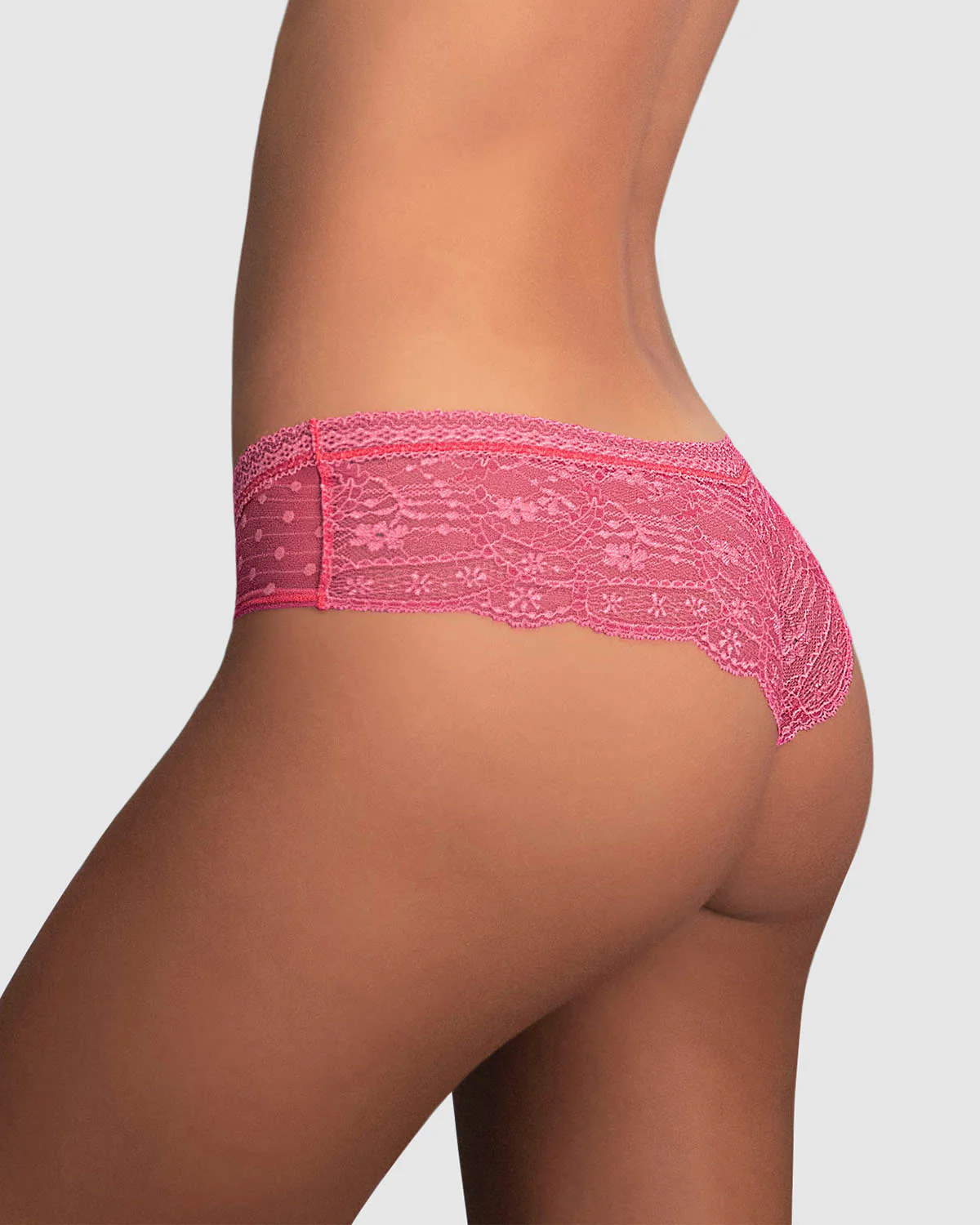 Paquete de 2 Braguitas Tipo Culotte en Encaje y Blonda - Image 48