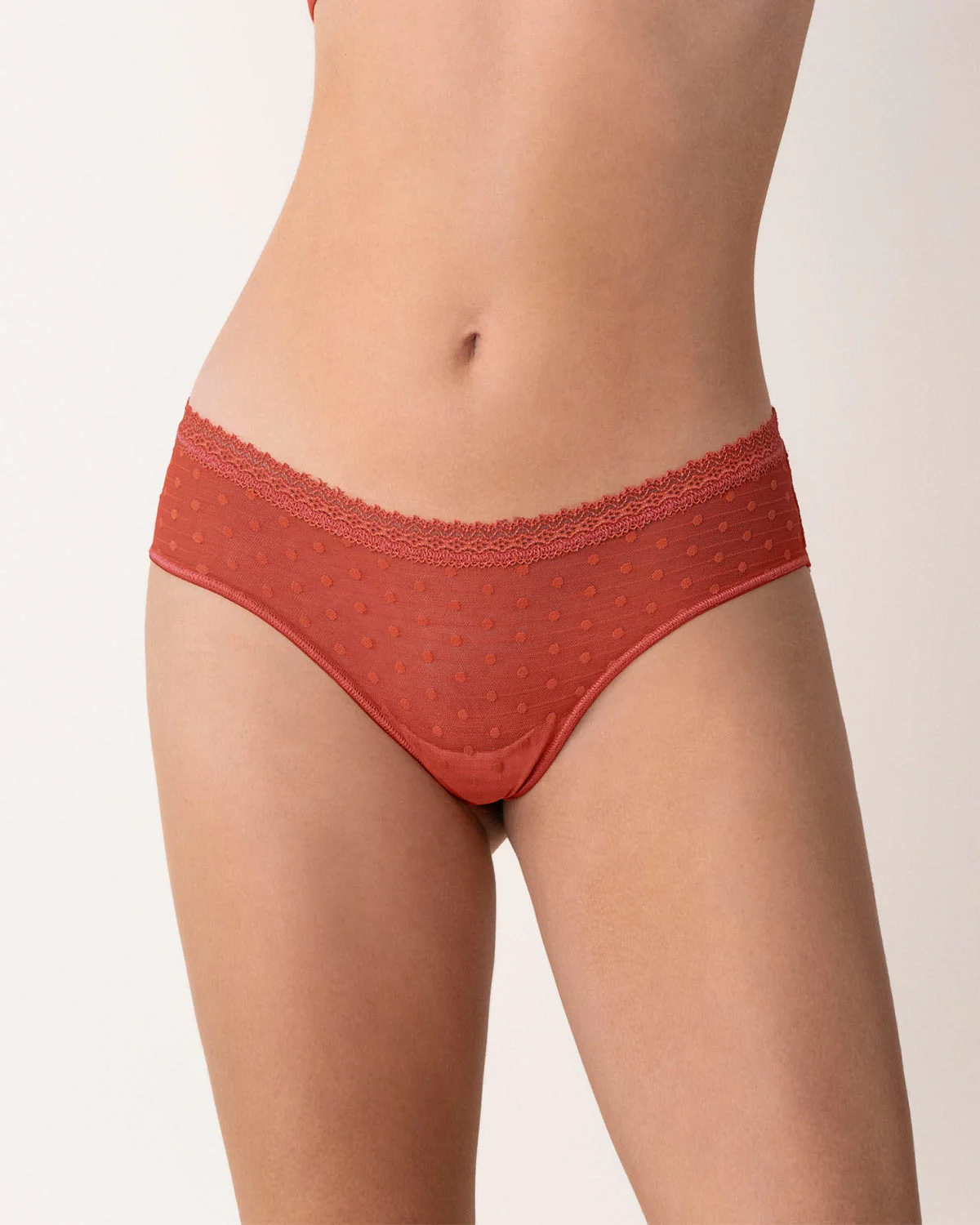Paquete de 2 Braguitas Tipo Culotte en Encaje y Blonda - Image 53