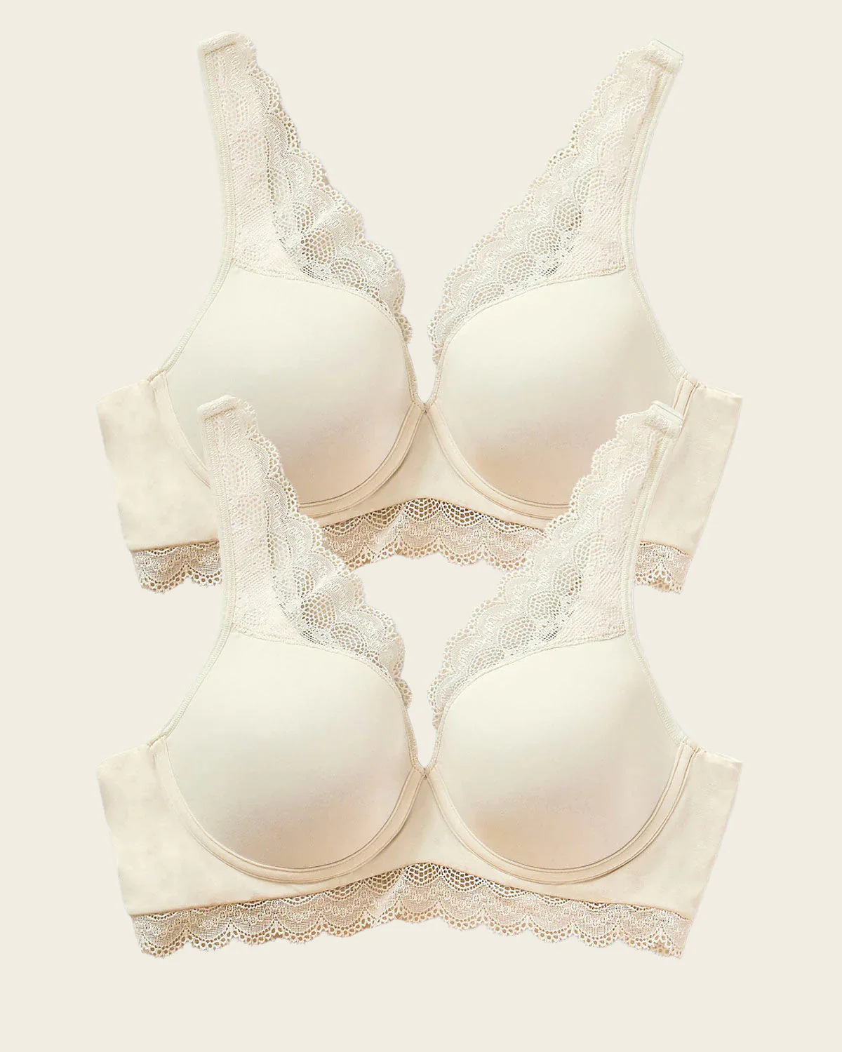 Paquete x 2 sujetadores de buen cubrimiento: Deep Coverage Bra - Image 11