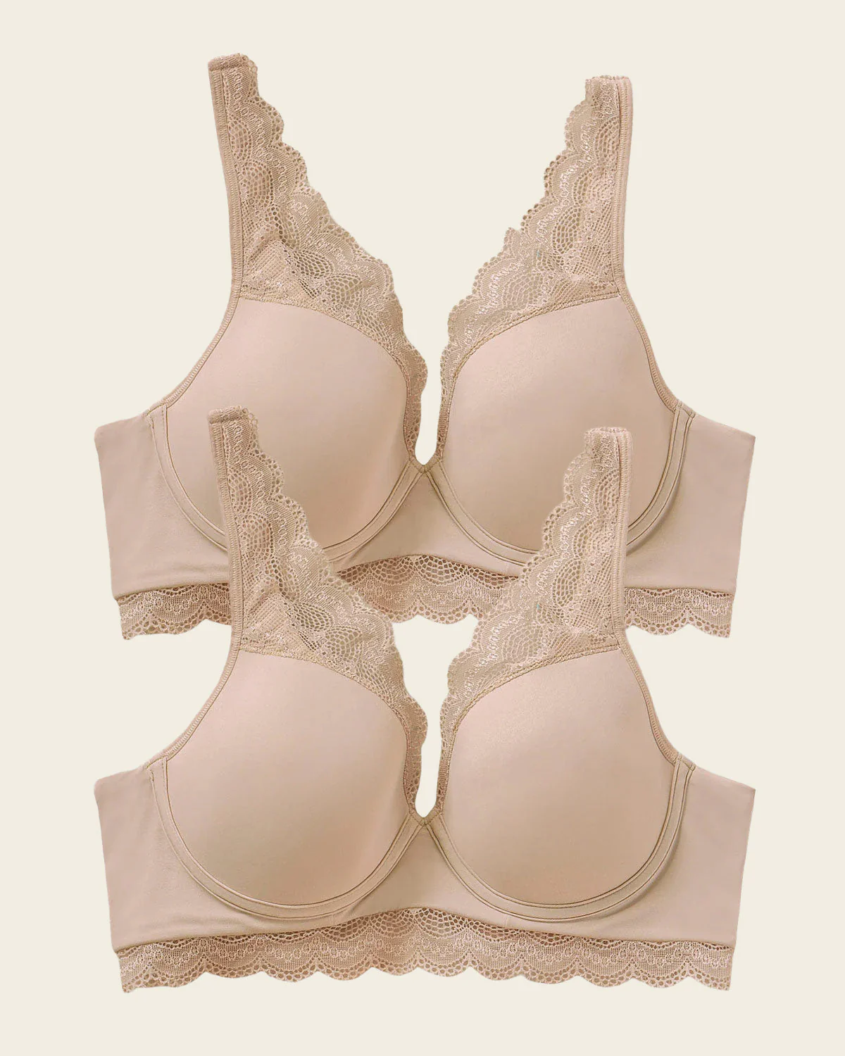 Paquete x 2 sujetadores de buen cubrimiento: Deep Coverage Bra - Image 6