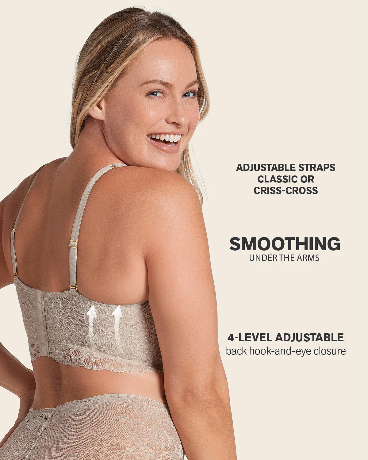 Paquete x 2 sujetadores en encaje ideales para pecho pesado Sexy Support - Image 18