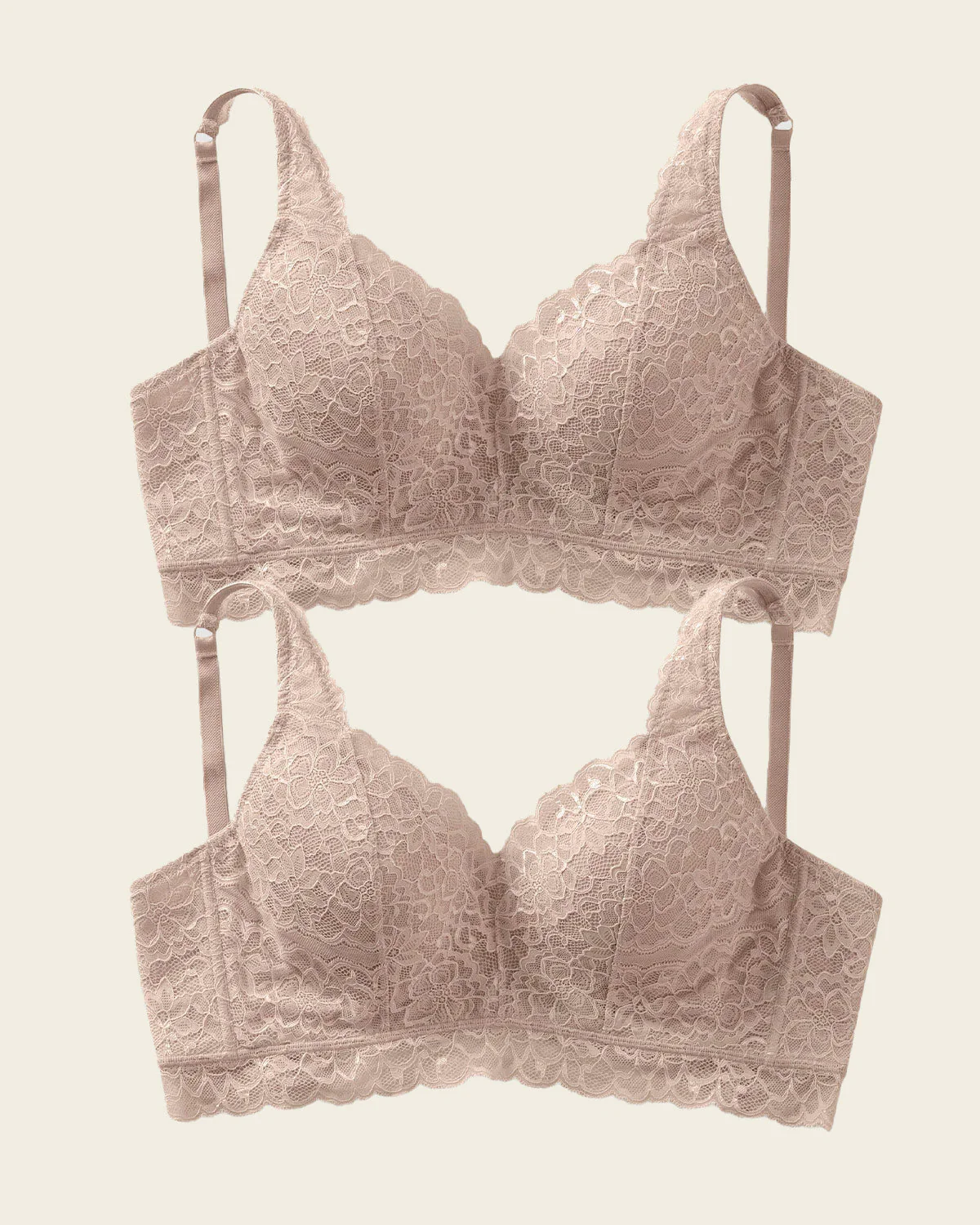 Paquete x 2 sujetadores en encaje ideales para pecho pesado Sexy Support - Image 6