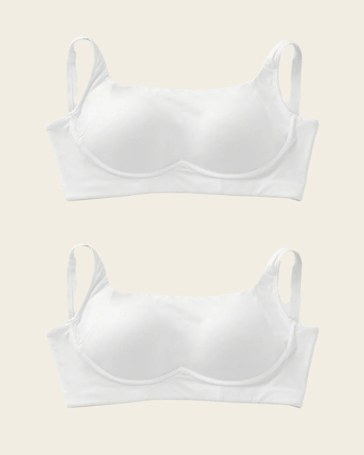Paquete x 2 sujetadores sin aro ultracómodos de alta sujeción y cubrimiento Everyday Bra - Image 16