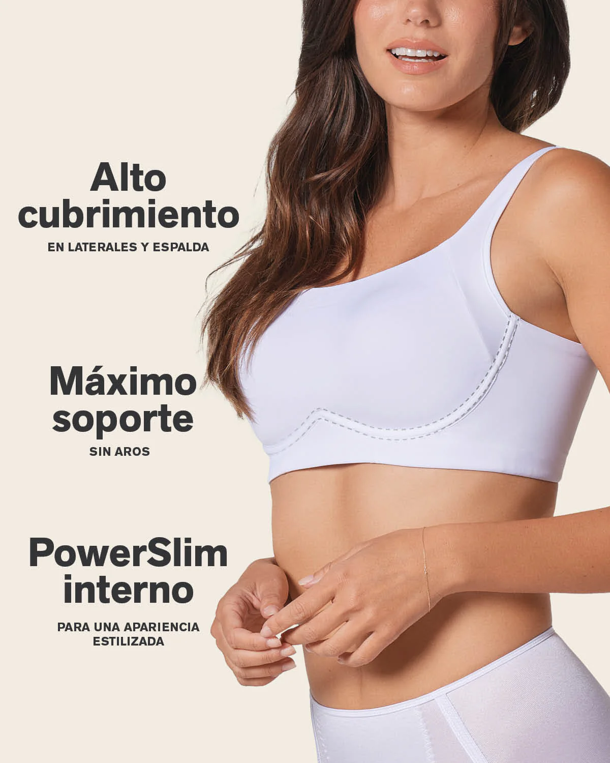 Paquete x 2 sujetadores sin aro ultracómodos de alta sujeción y cubrimiento Everyday Bra - Image 18