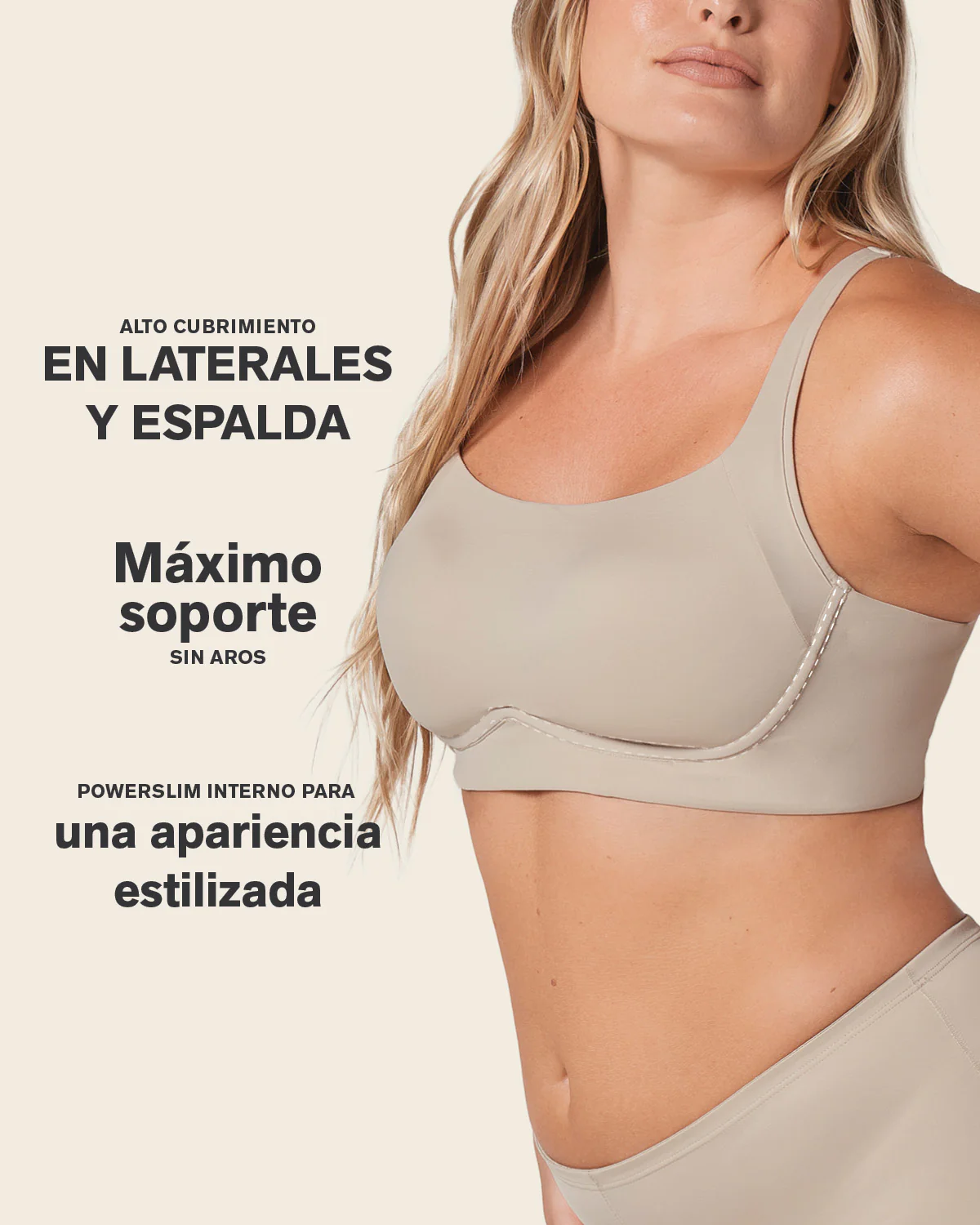 Paquete x 2 sujetadores sin aro ultracómodos de alta sujeción y cubrimiento Everyday Bra - Image 3