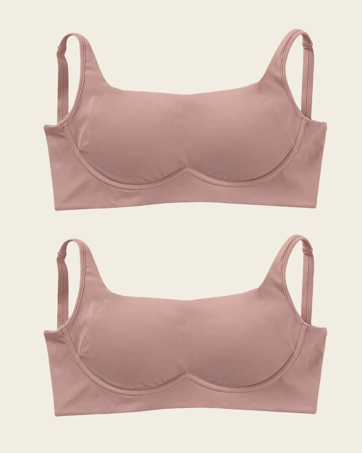 Paquete x 2 sujetadores sin aro ultracómodos de alta sujeción y cubrimiento Everyday Bra - Image 32