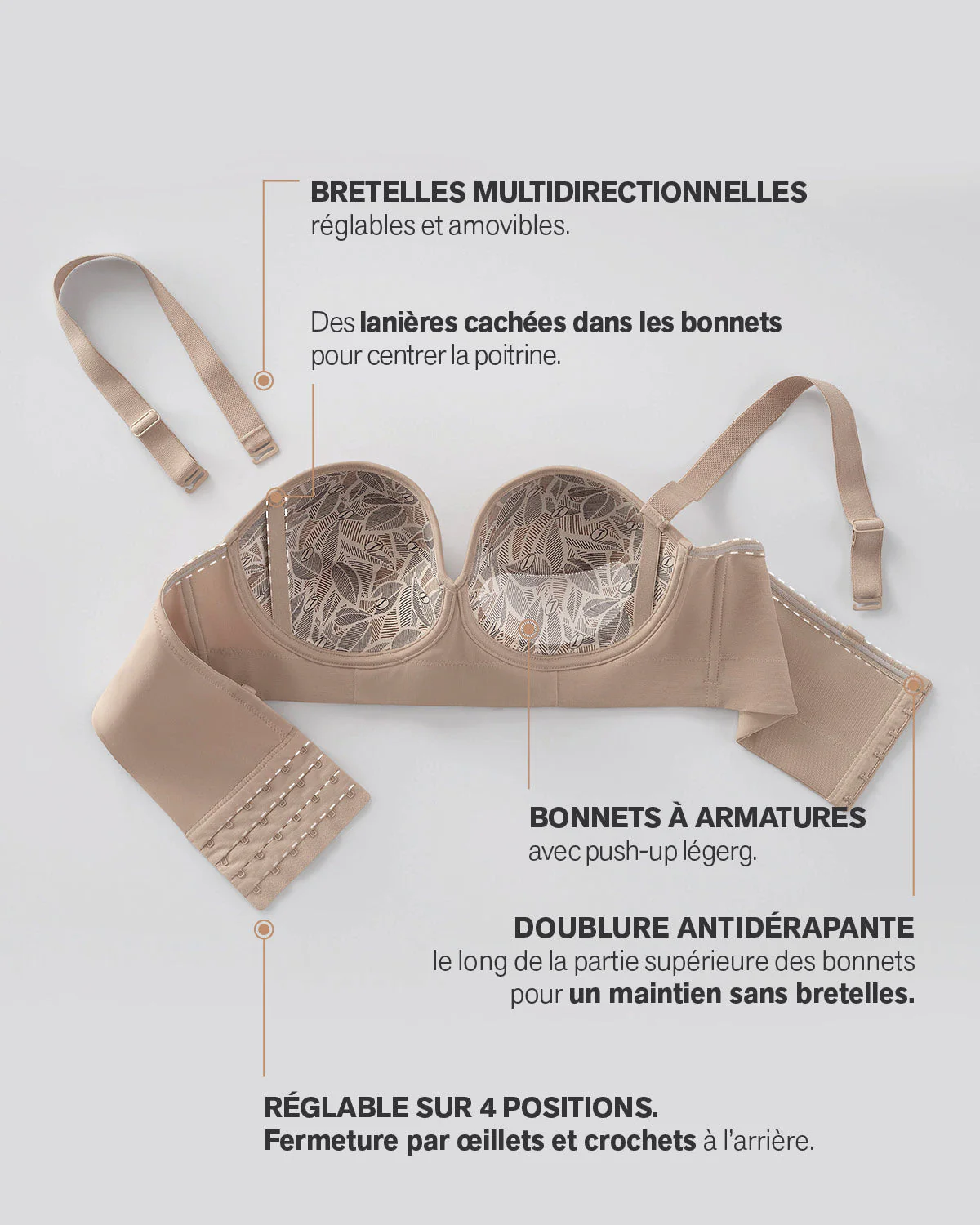 Sin tirantes bustier 360° de perfección - Image 35