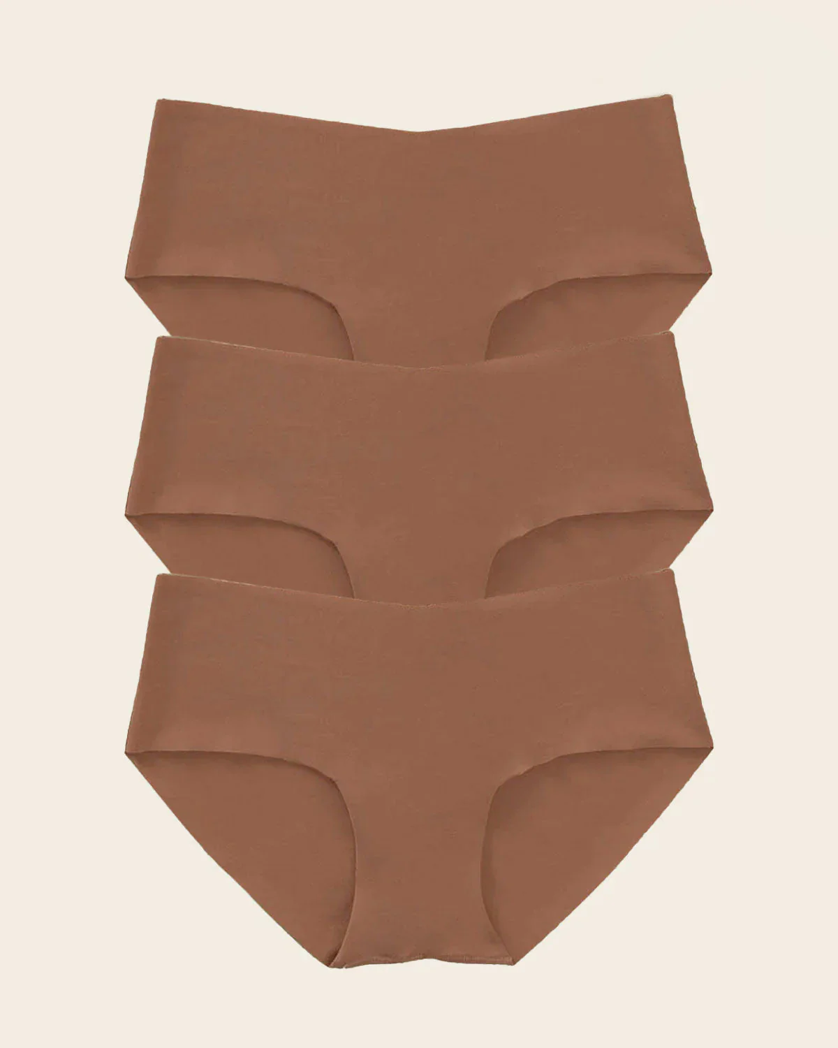 Paquete x 3 bragas hípster invisibles ultraplanas sin elásticos y de pocas costuras - Image 13