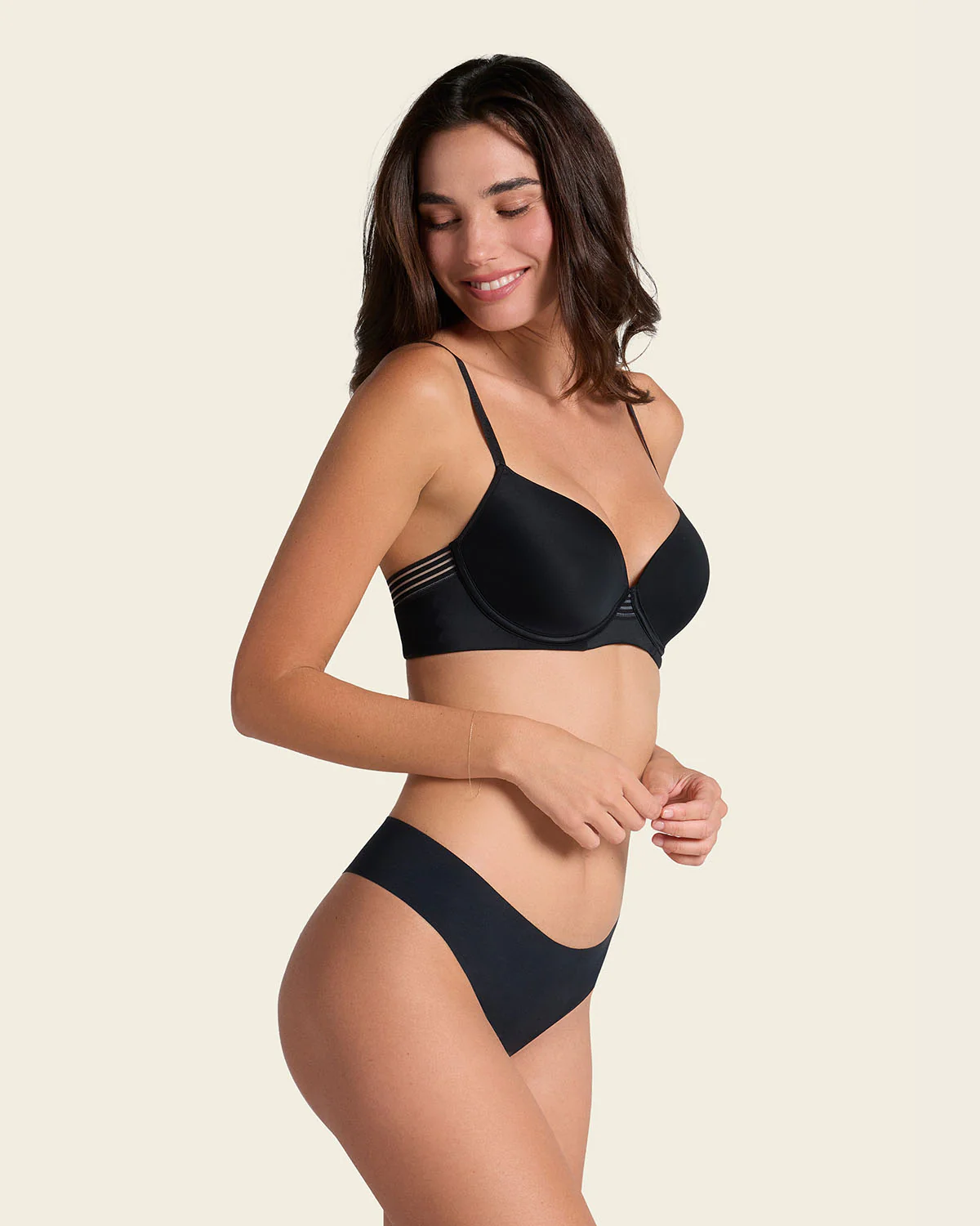 Braga tanga invisible ultraplana sin elásticos y de pocas costuras - Image 4
