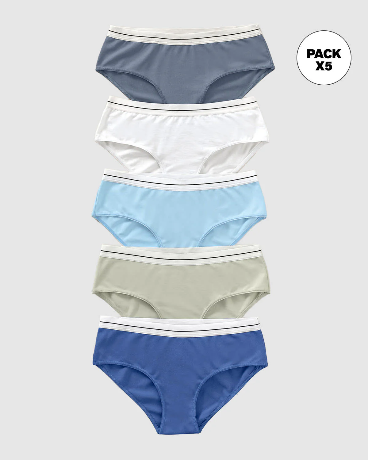 Paquete x 5 bragas estilo hípster - Image 56