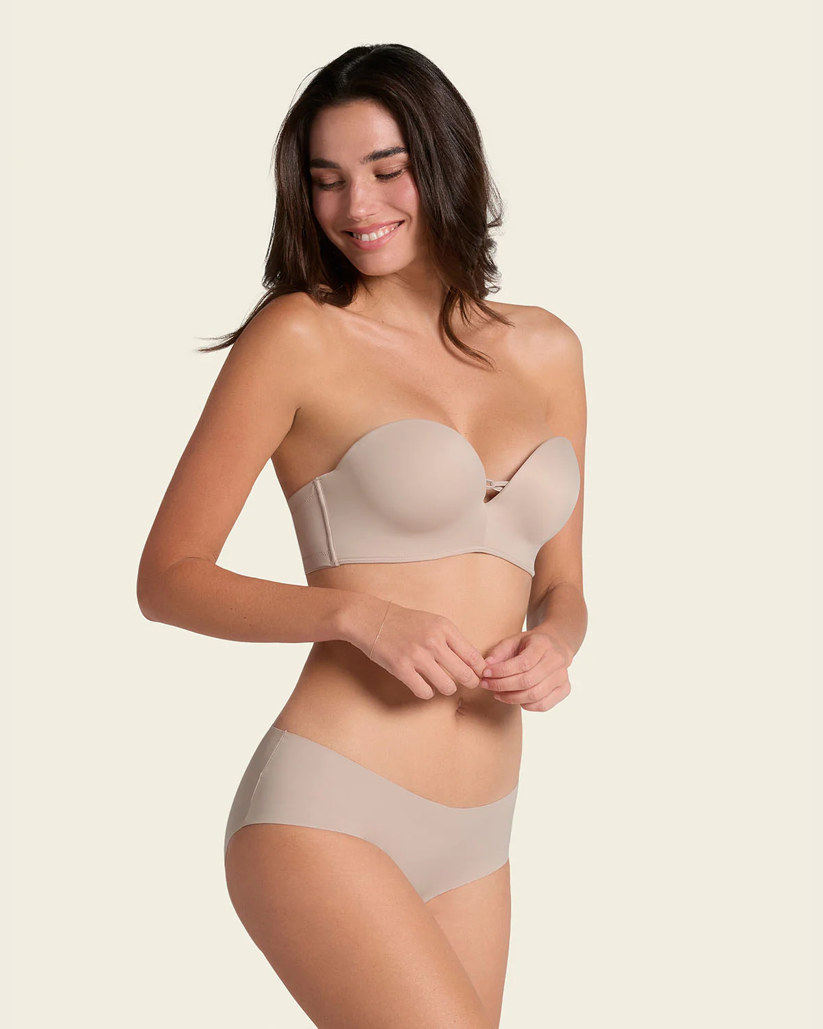 Braga invisible ultraplana sin elásticos y de pocas costuras - Image 8