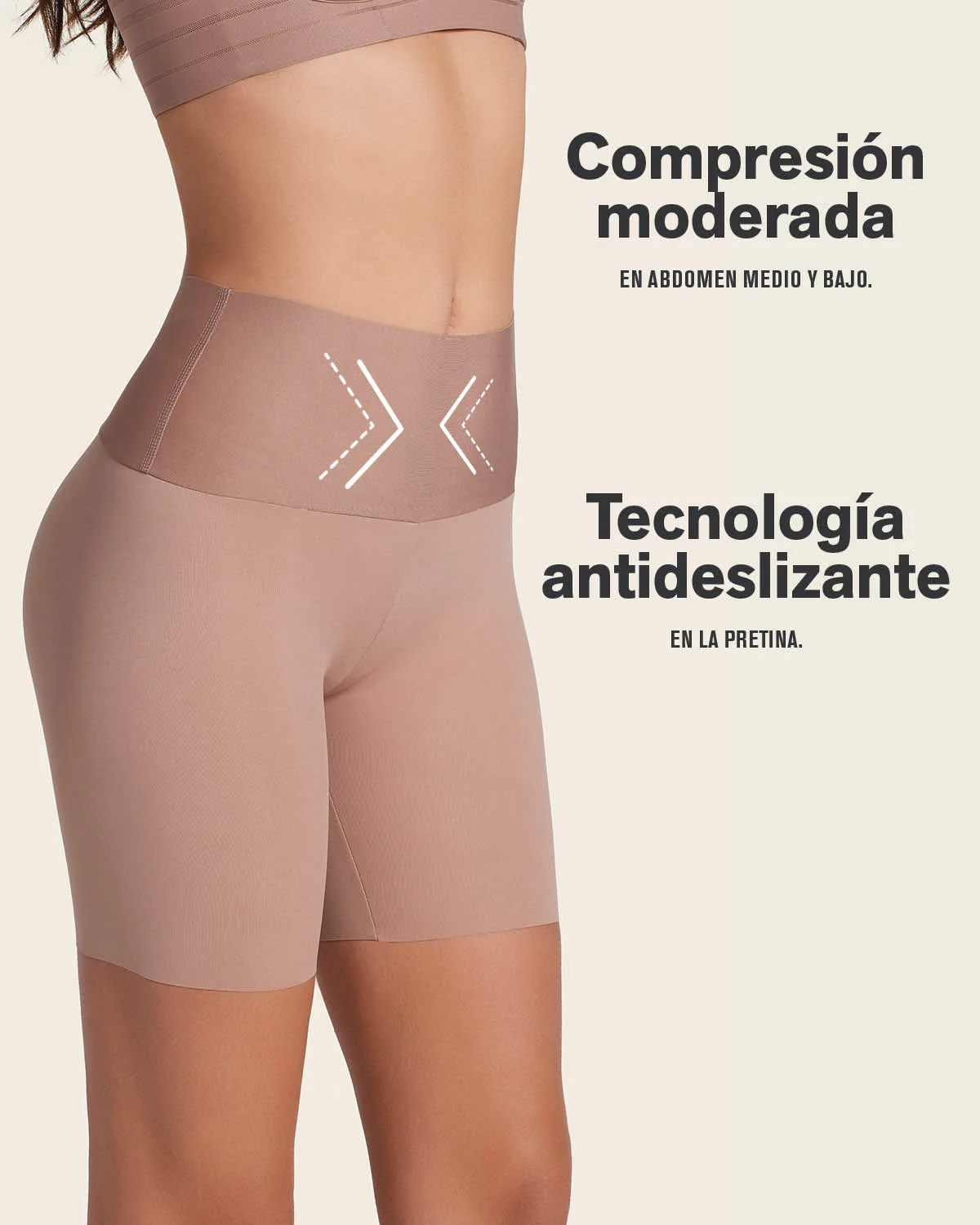 PowerStay Short + SmartShape Capri en Habano - Image 5