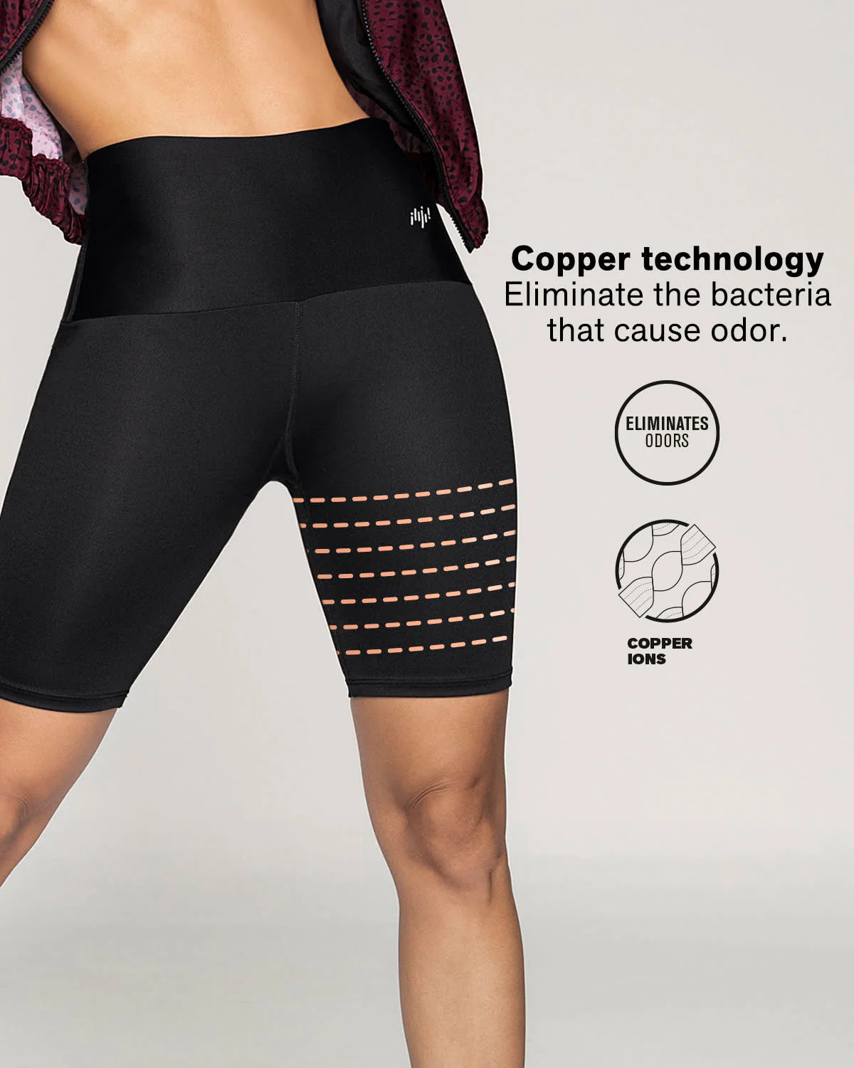 Short ciclista de compresión de abdomen y muslos - Image 10