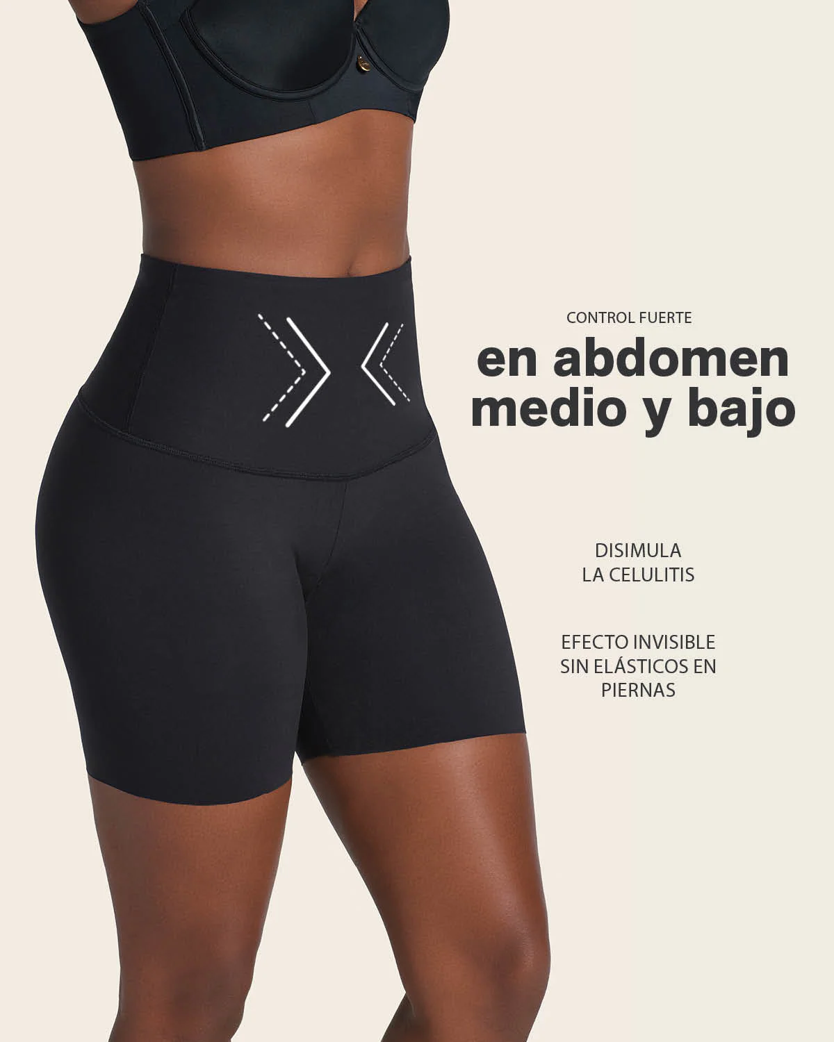 Short moldeador de abdomen y cintura que disimula la celulitis - Image 21