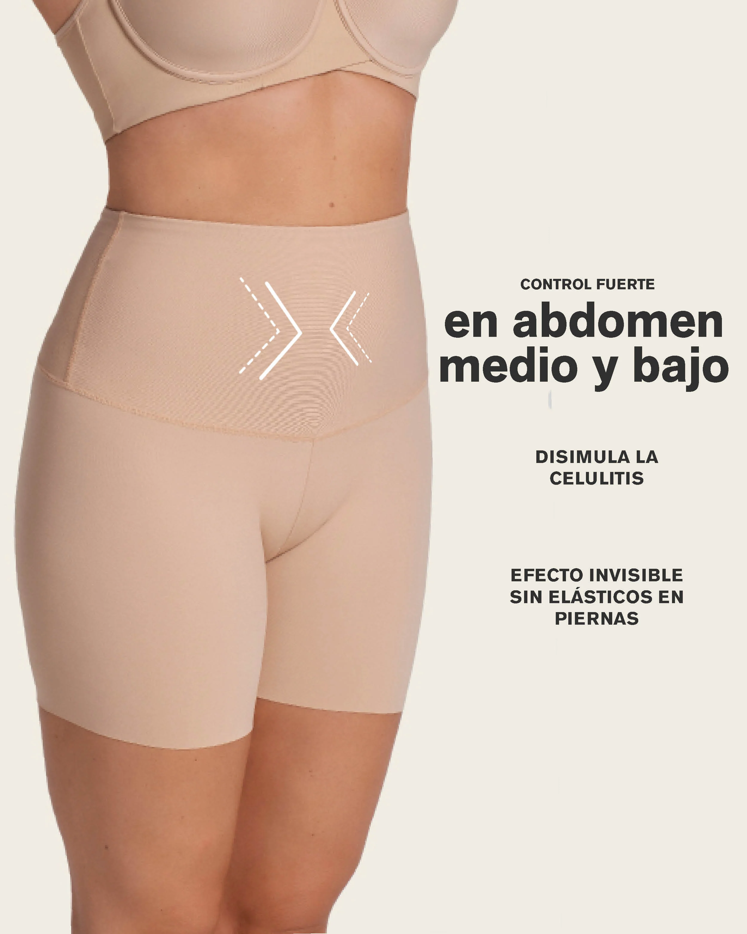 Short moldeador de abdomen y cintura que disimula la celulitis - Image 3