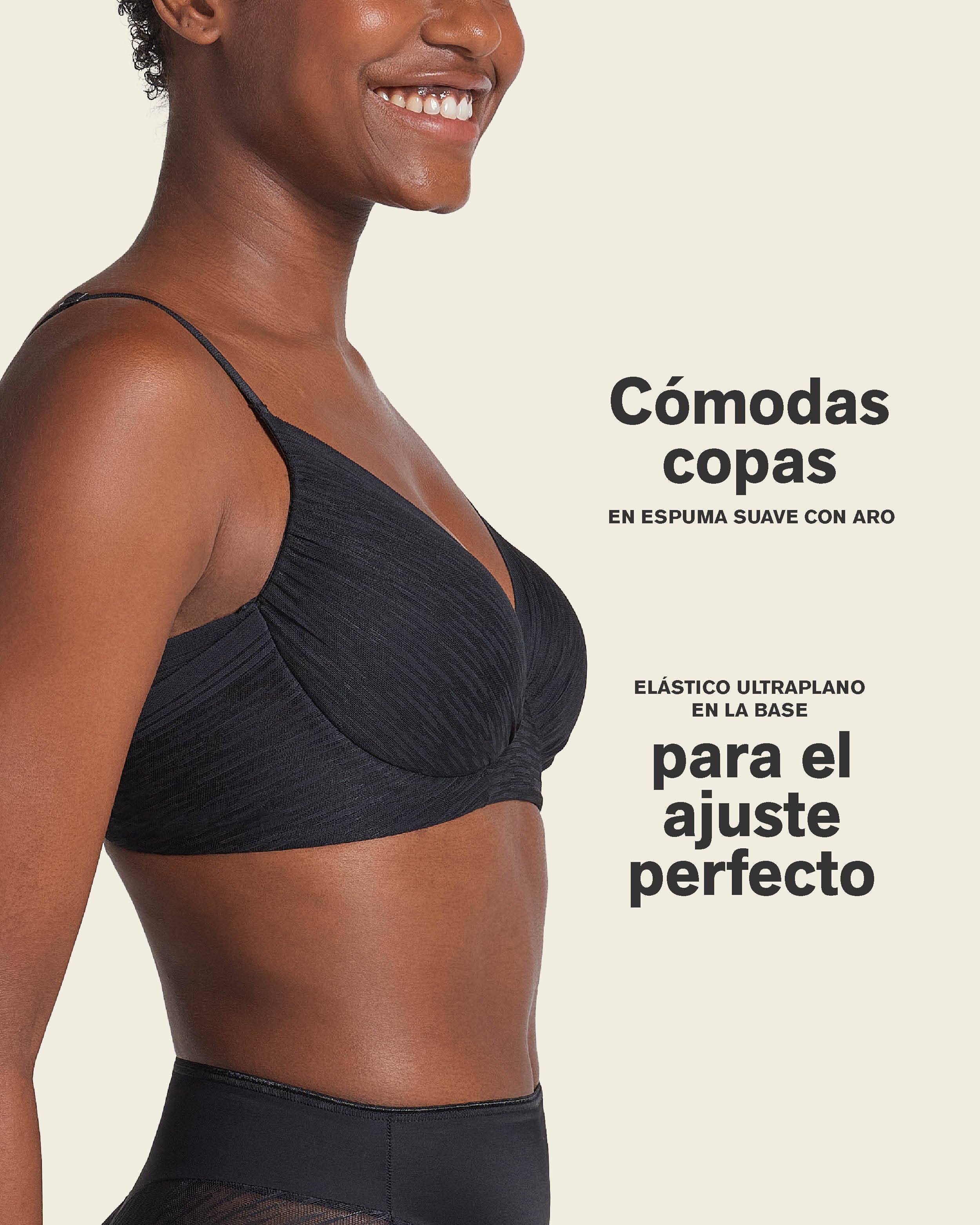 Sujetador con cubrimiento total del pecho Comfort Fit - Image 5
