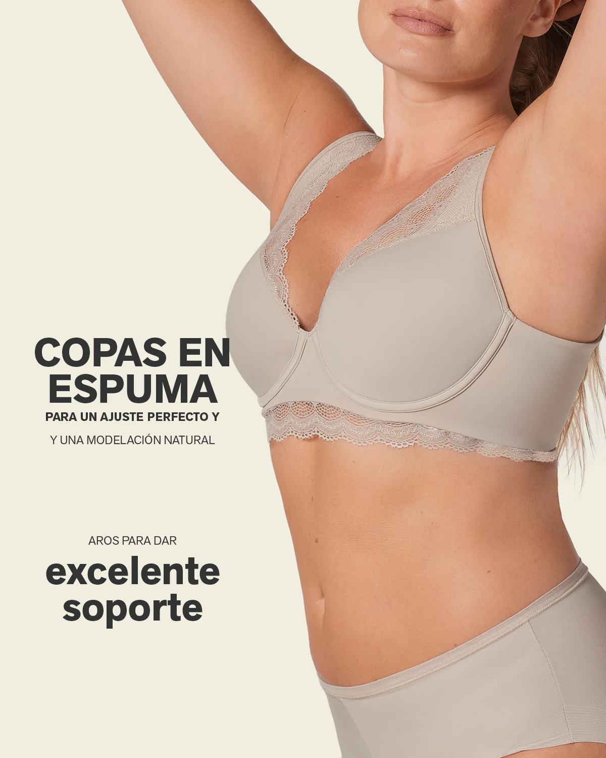 Sujetador de gran cubrimiento Deep Coverage Bra - Image 3