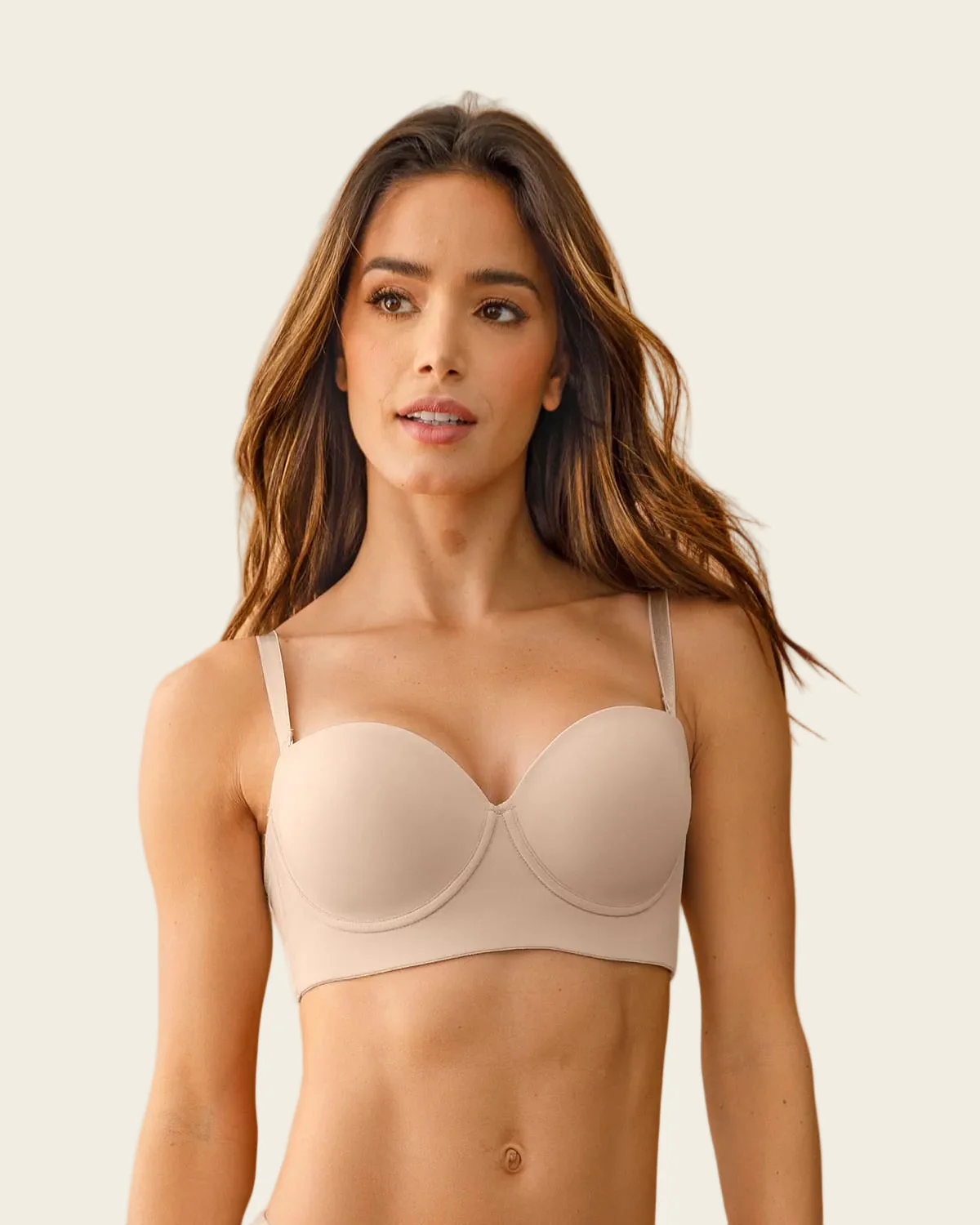 Sujetador sin tirantes de push up suave - Image 12